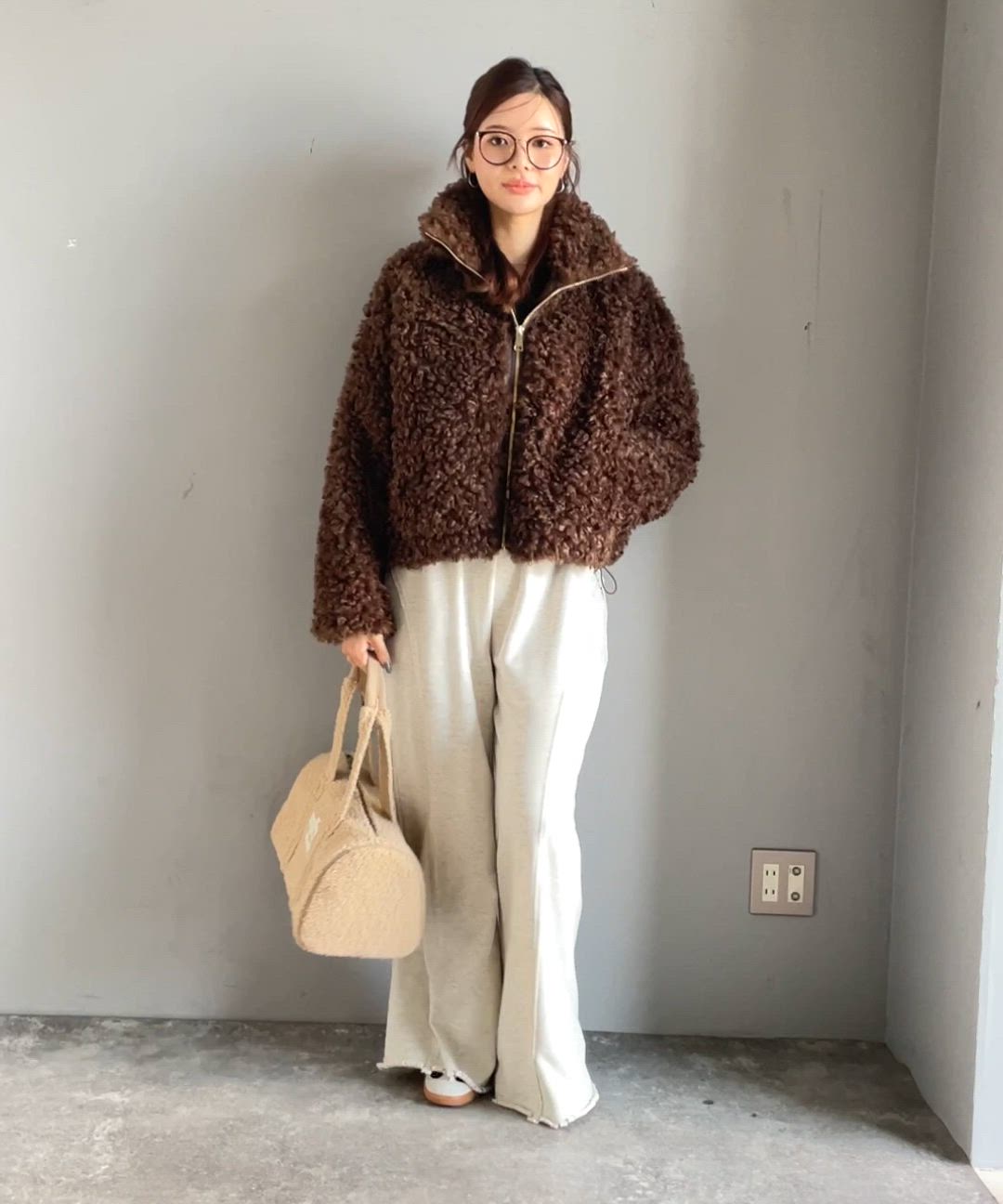 ✨未使用タグ付き✨ mily bilet プードルファーブルゾン M セール 