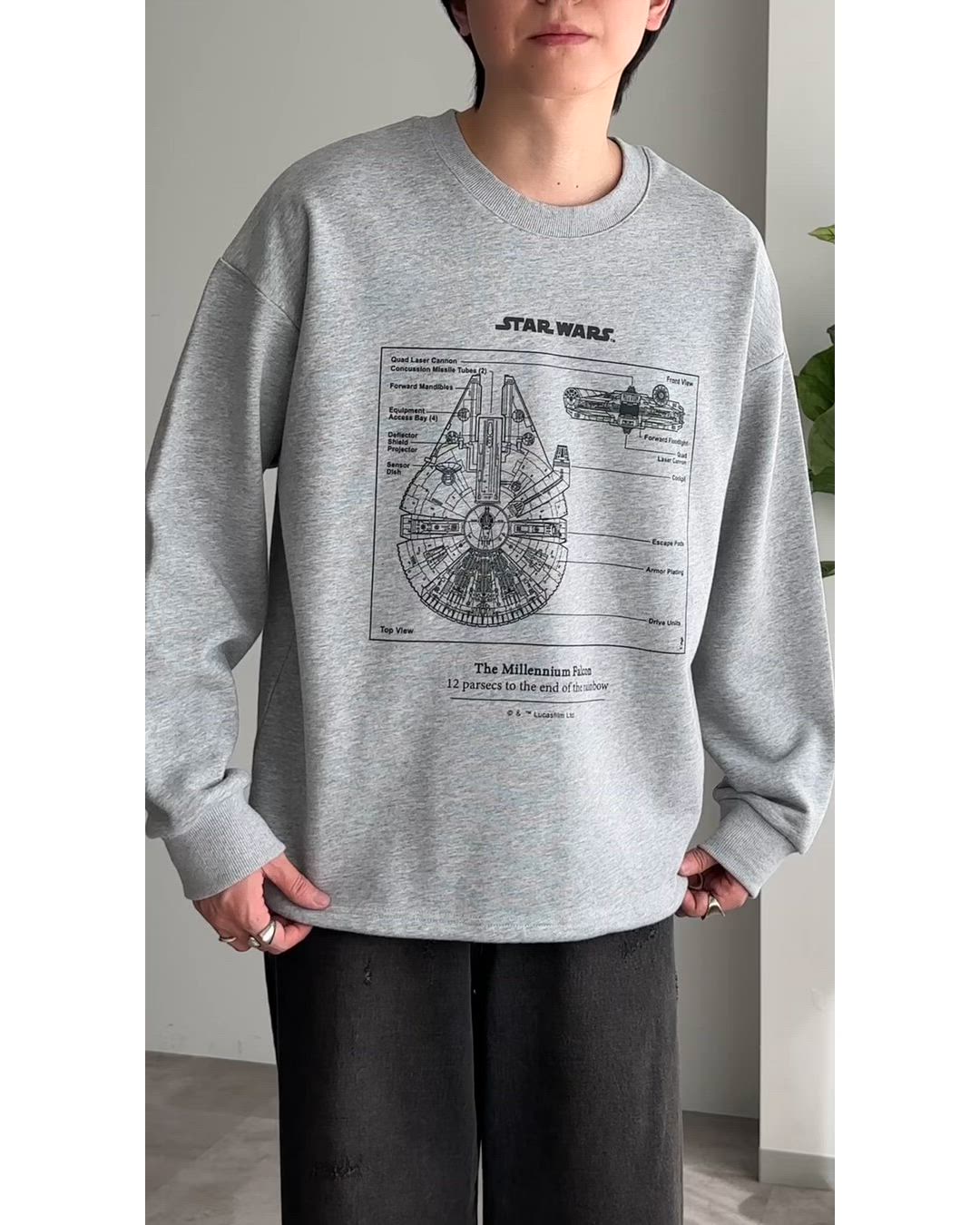 セール】【STAR WARS / スター・ウォーズ】ASSORTED GRAPHIC CREWNECK