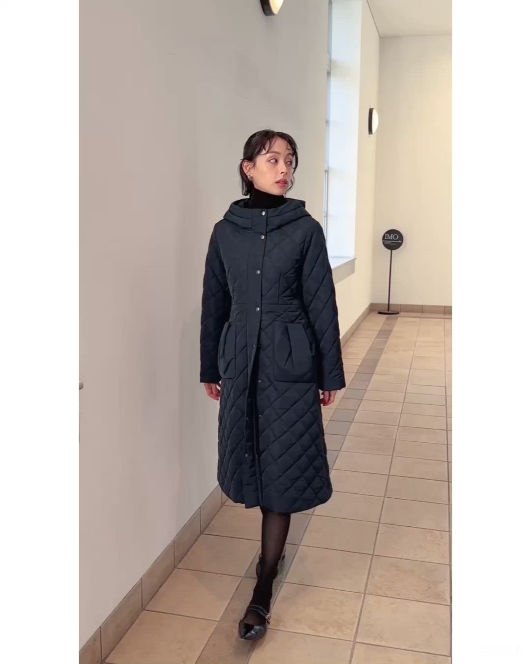 キルティング フードコート ｜ アウター / コート / ロングコート