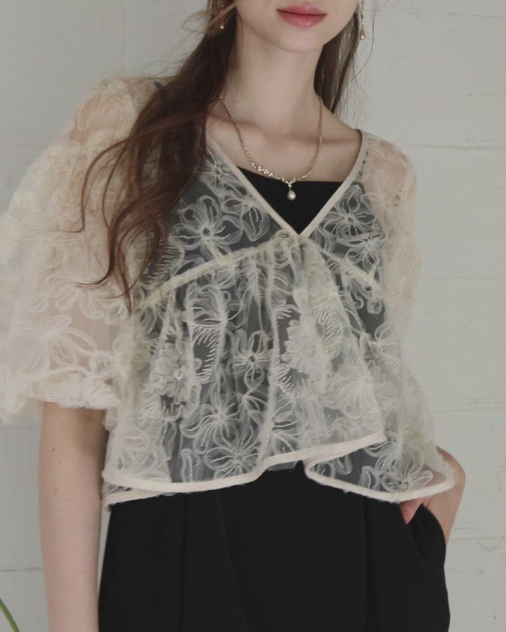 フラッフィーフラワーセットドレス（ドレス）｜Dorry Doll（ドリー