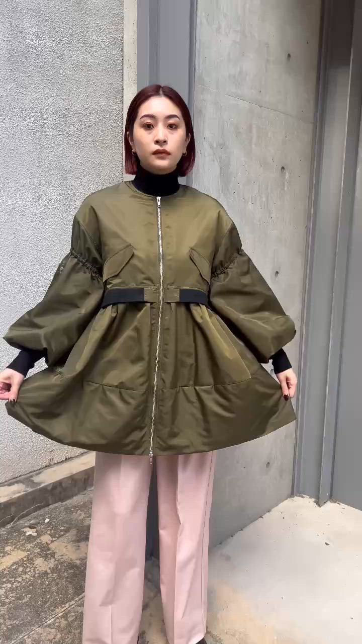 セール】【Original Design】ボンバーMA-1ジャケット/ブルゾン/モード