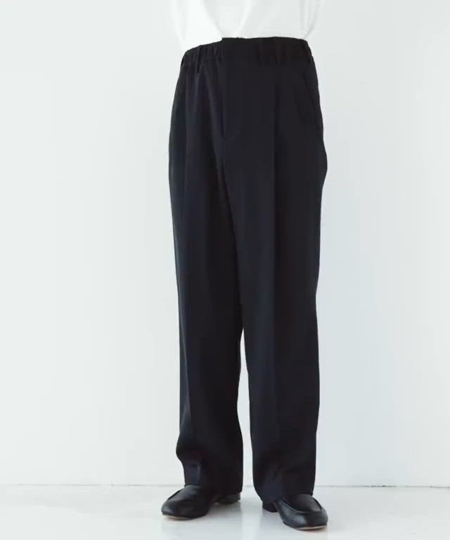 セットアップ対応〉AQUA WOOLカルゼタックスラックス /ストレート
