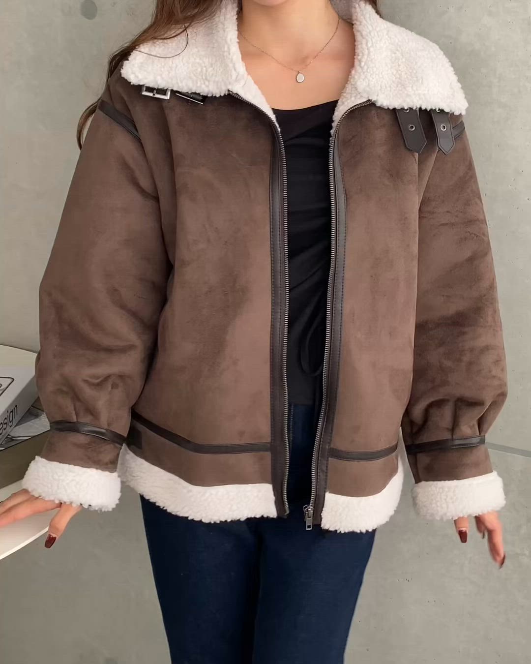 セール】【累計販売枚数3万枚突破！】スエード×ボアフェイクムートンB