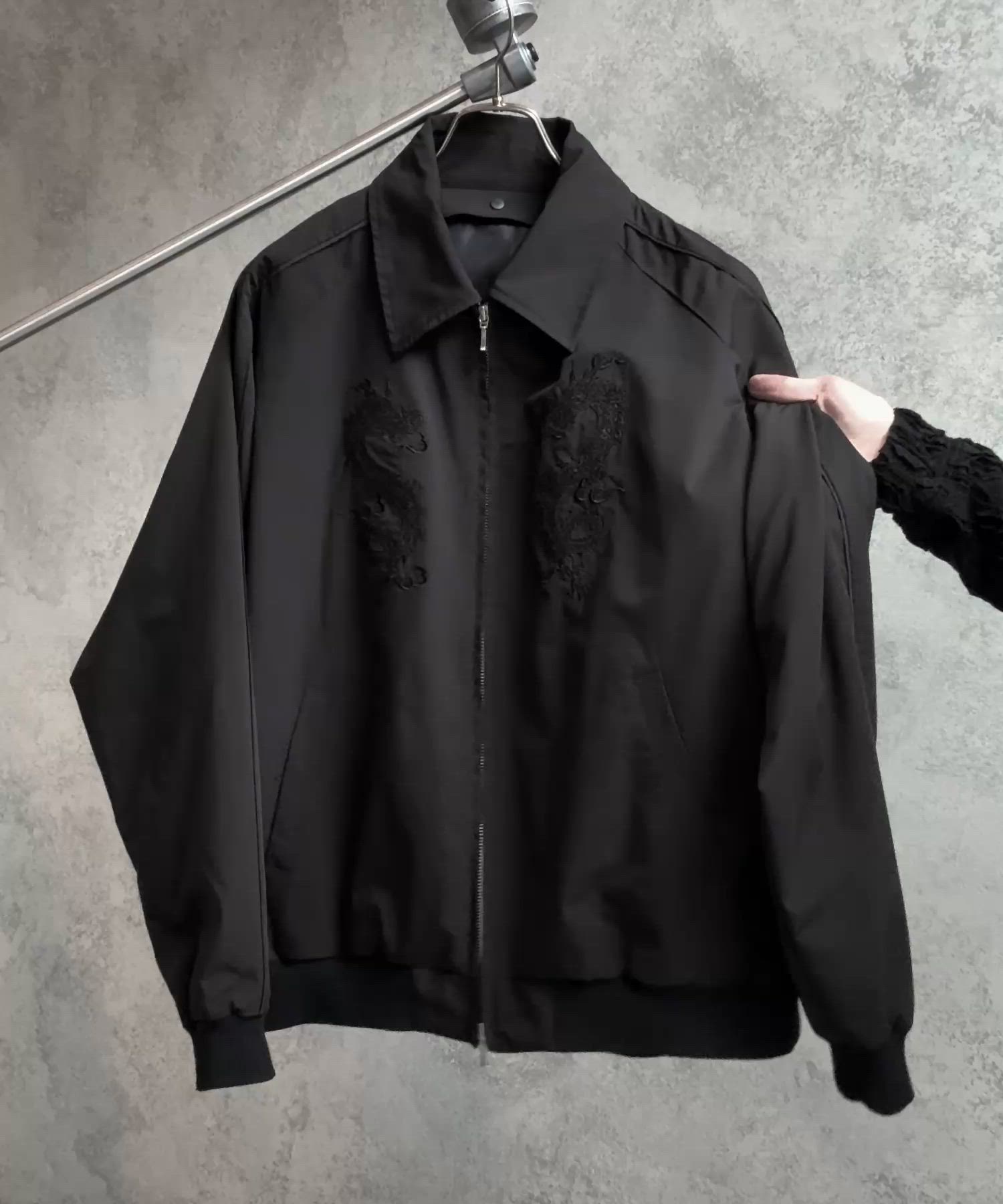 Dragon embroidery detachable SUKAJAN/ドラゴンエンブロイダリー