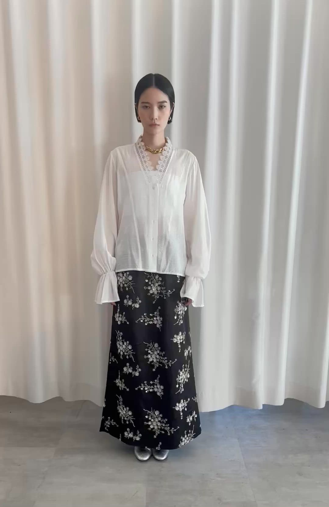 Lace blouse / レースブラウス（シャツ/ブラウス）｜yae（ヤエ）の