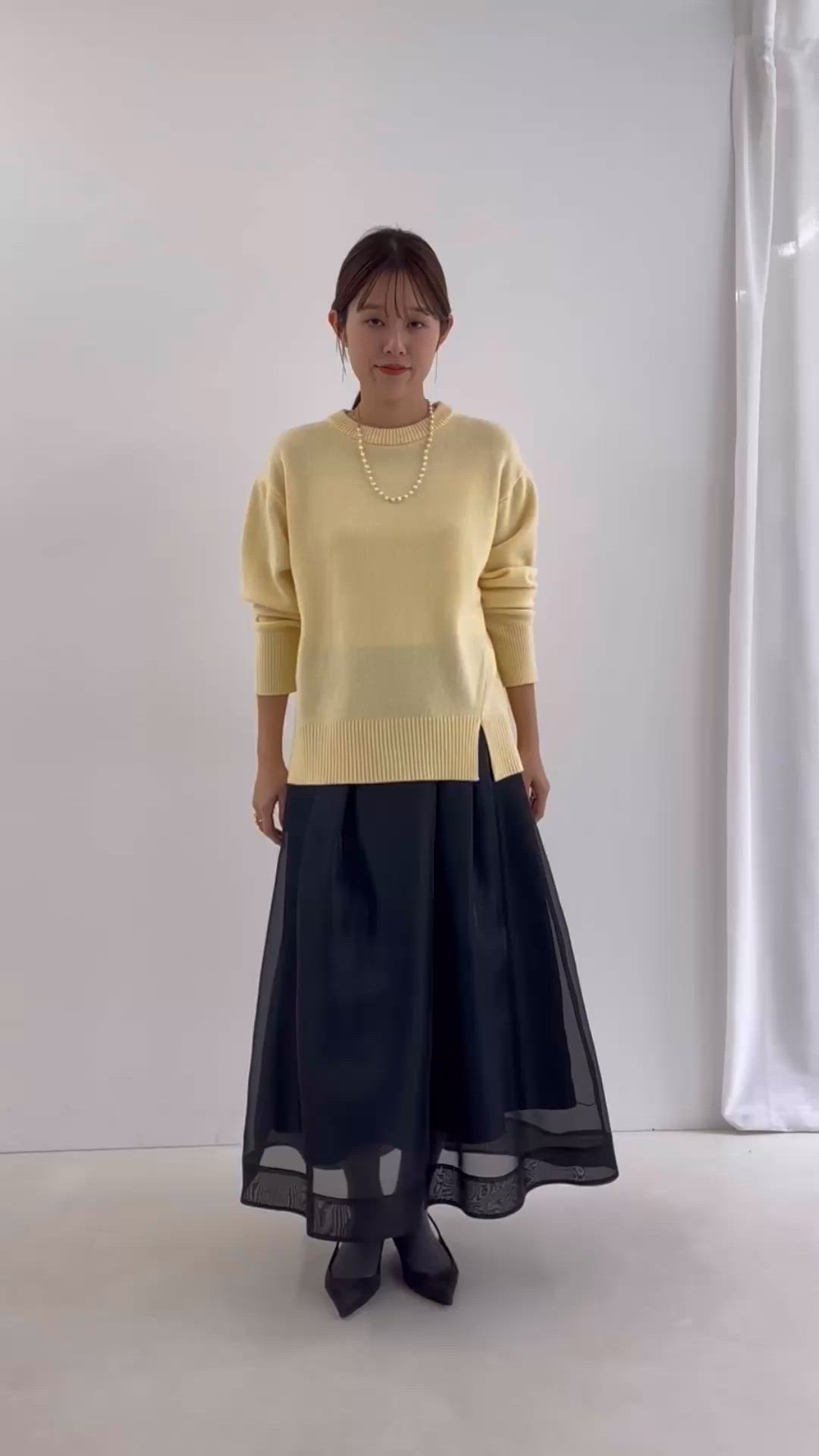 ウォッシャブルオーガンジーフレアスカート（スカート）｜NOLLEY'S