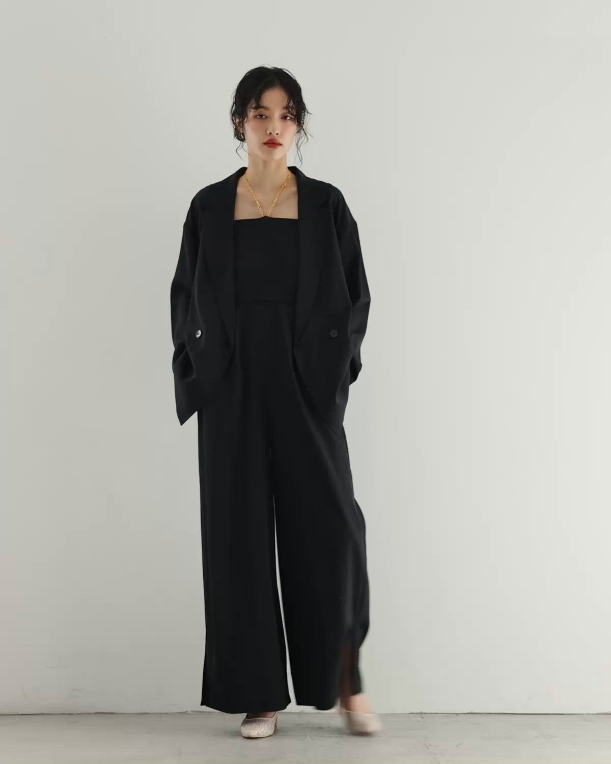 プラクティカルセットアップ 2点セット ストライプ ジャケット パンツ