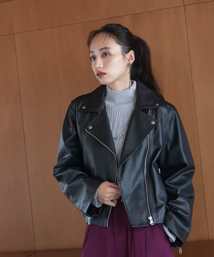 レザーWライダース(HARE)（ライダースジャケット）｜HARE（ハレ）の