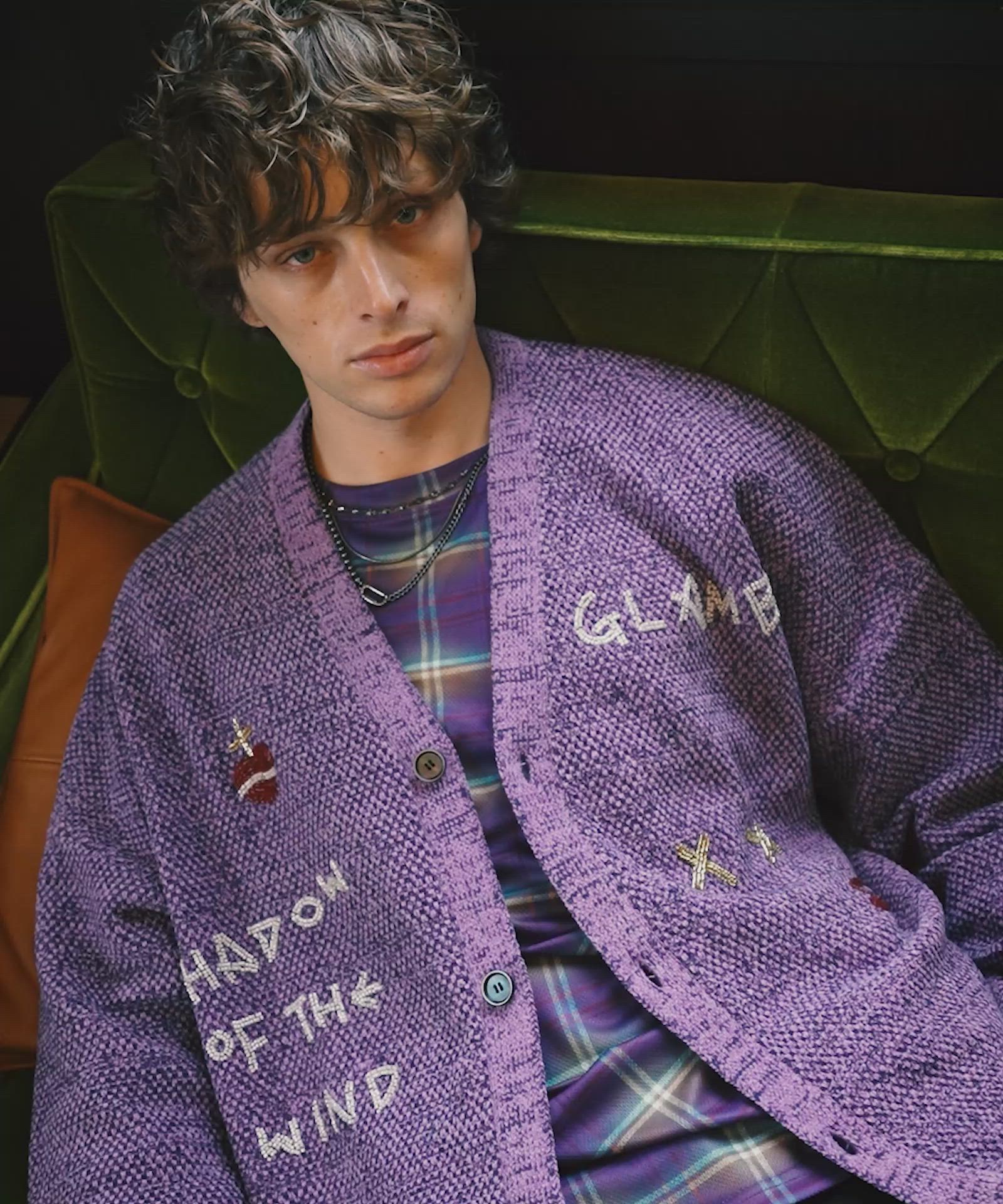 Hand Beaded Cardigan / ハンドビーデッドカーディガン（カーディガン 