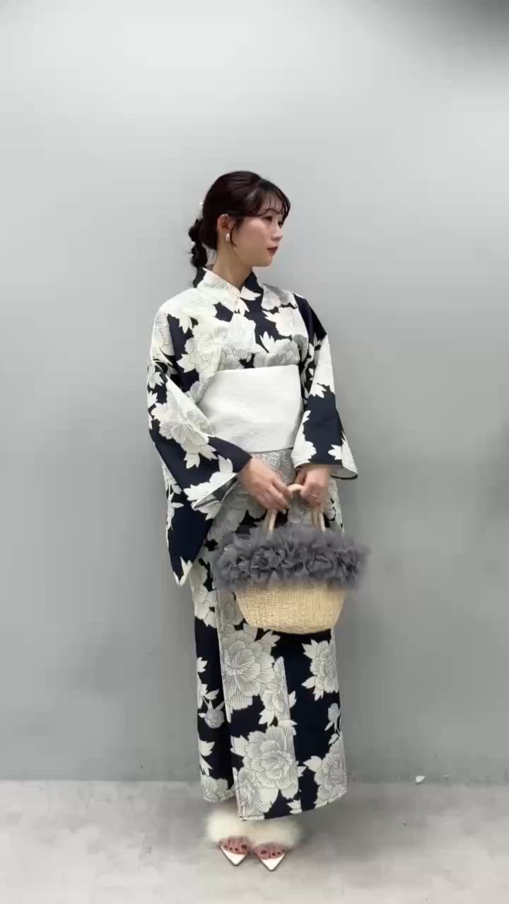 ナイスクラップ セパレート浴衣 作り帯、帯飾りセット ナイスクラップ セパレート浴衣 作り帯、帯飾りセット ナイスクラップ