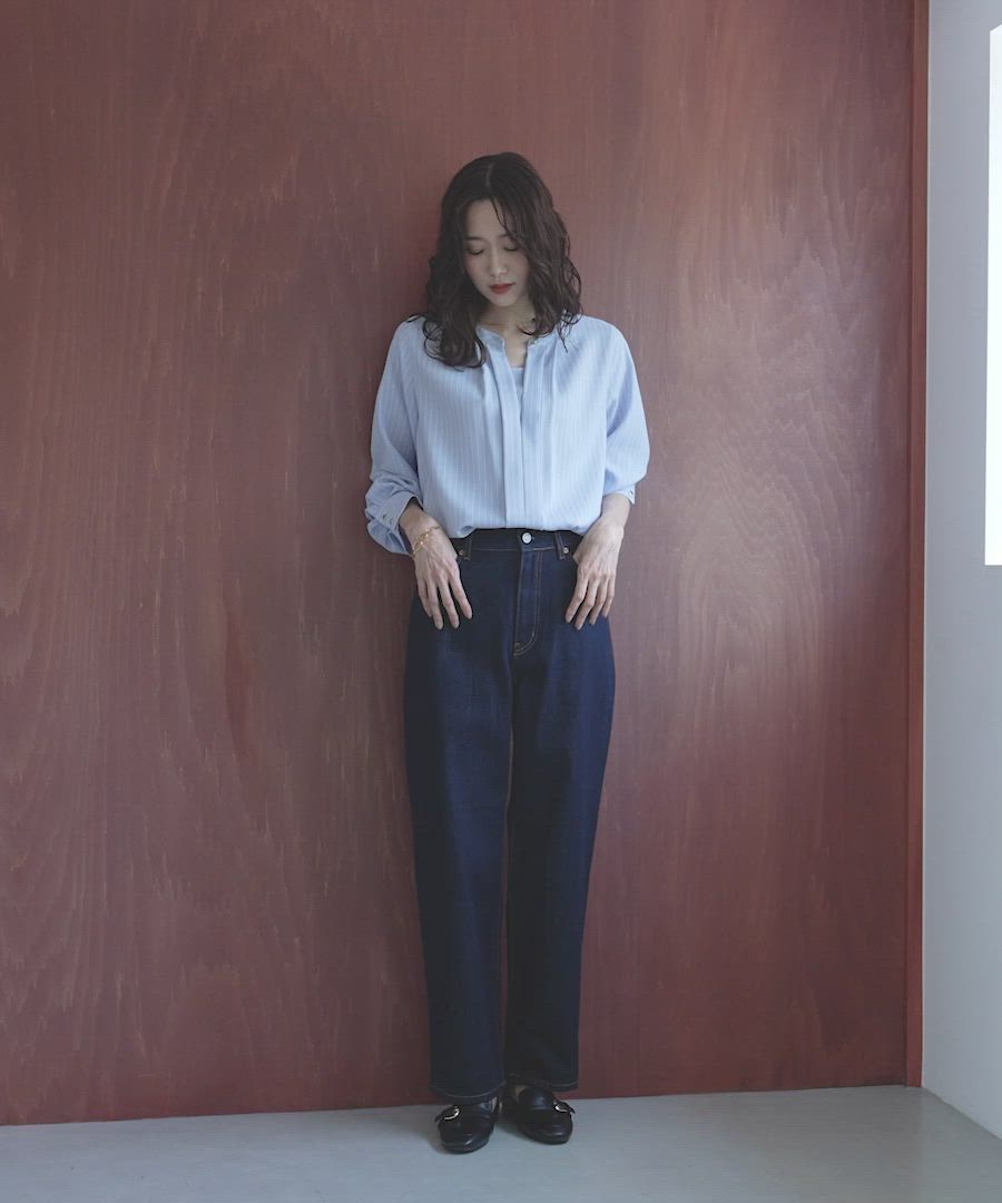 セール】キレイつづく2WAYタックブラウス/579493（シャツ/ブラウス