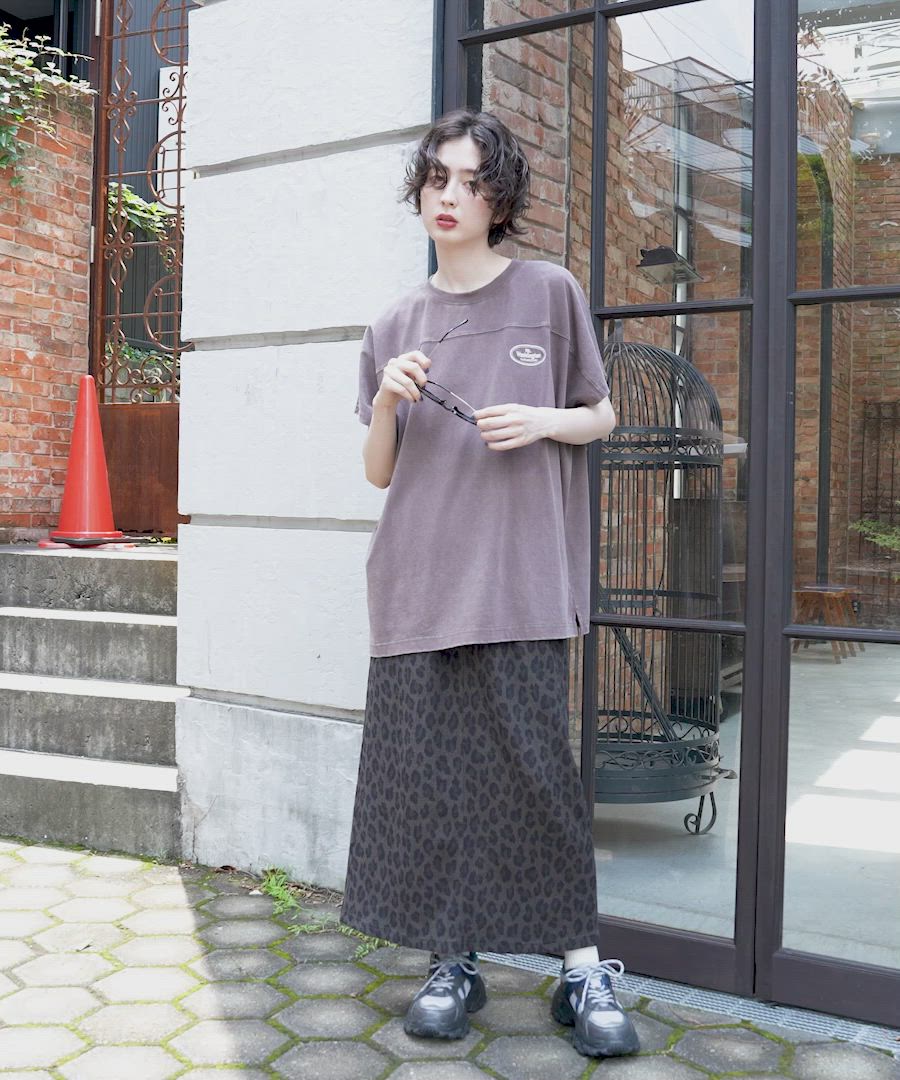 セール】バック刺繍BIGフレンチTシャツ（Tシャツ/カットソー）｜niko