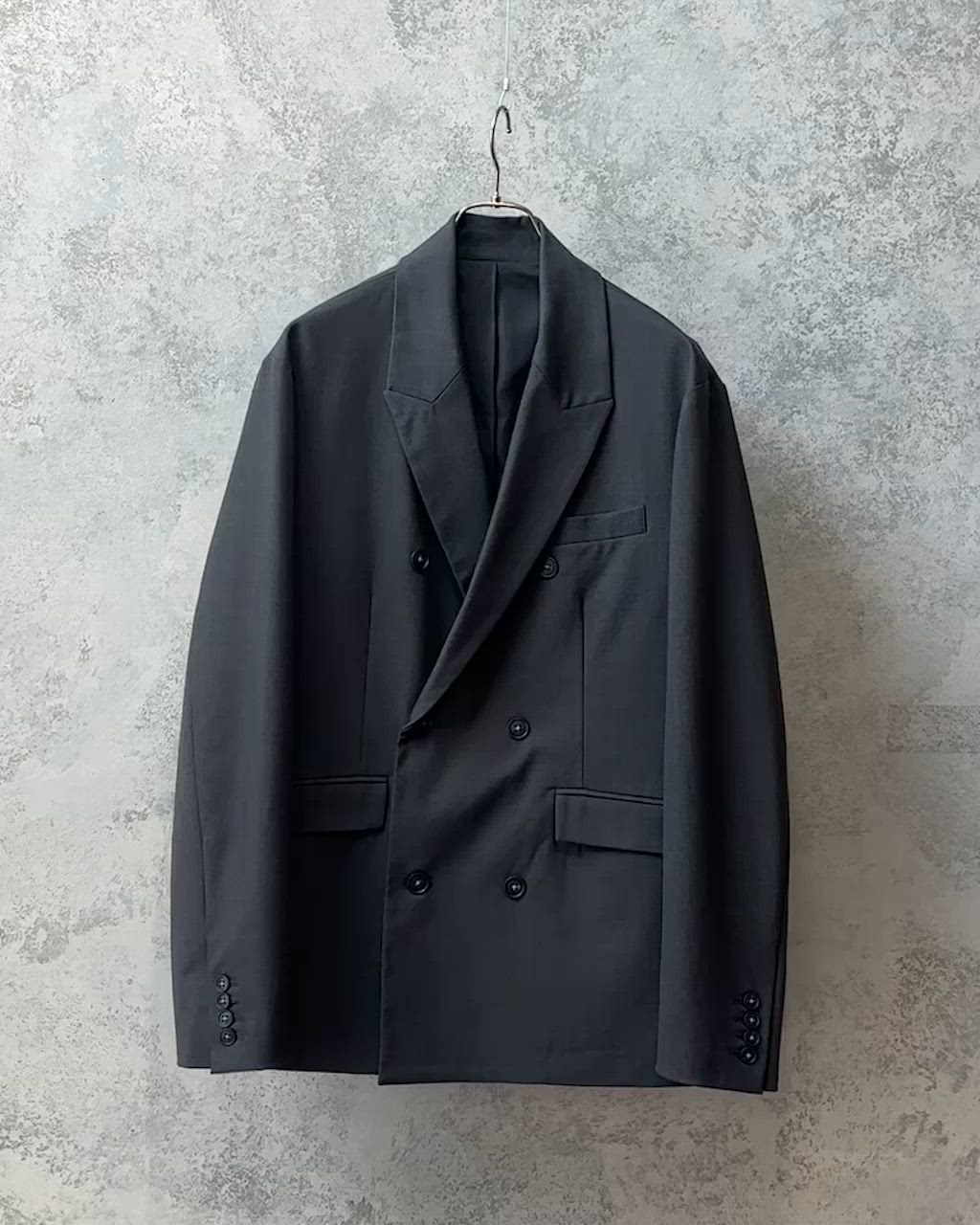 Wool mix tailored jacket / ウールミックステーラードジャケット