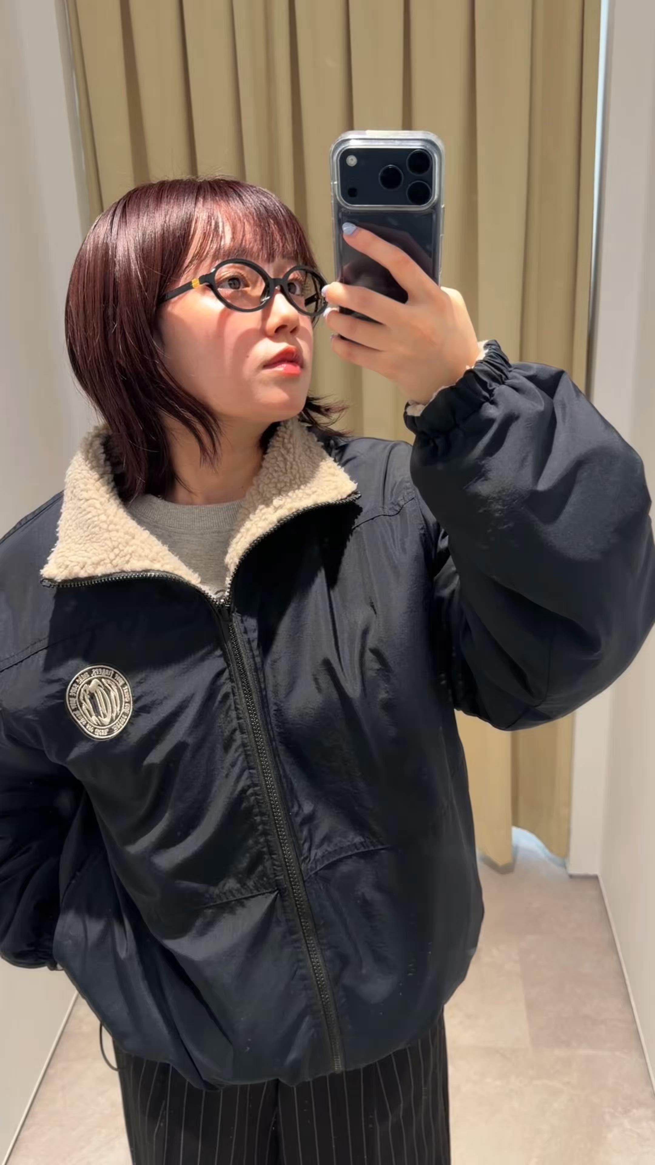 2WAY REVERSIBLE NYLON BOA BLOUSON／2wayリバーシブルナイロンボア