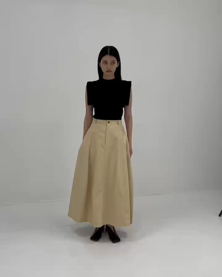 CLANE/クラネ】COCOON LINE VOLUME SKIRT/コクーンボリュームスカート