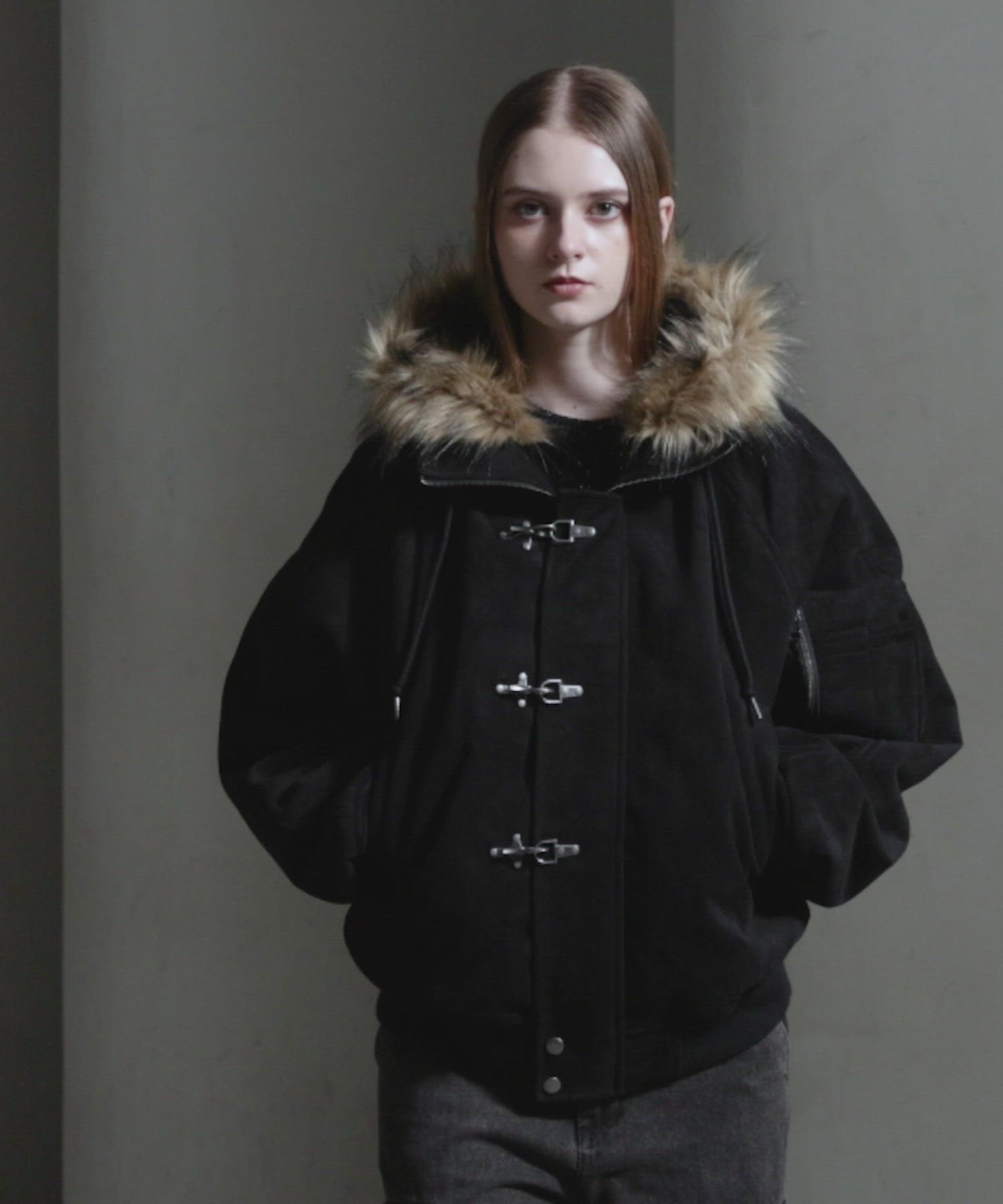 CLEL】Fireman Tech Fade N-2B Flight Jacket / ファイヤーマン テック