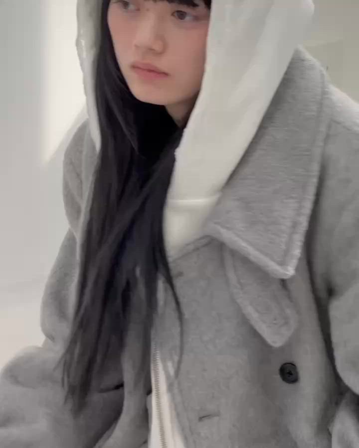 Middle shaggy coat/ミドルシャギーコート（その他アウター）｜Smyeon