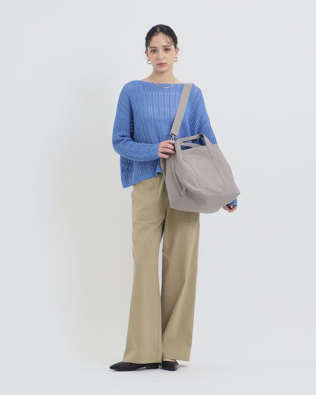 WEB限定】2WAY キャンバス トートバッグ / ショルダーバッグ（トート