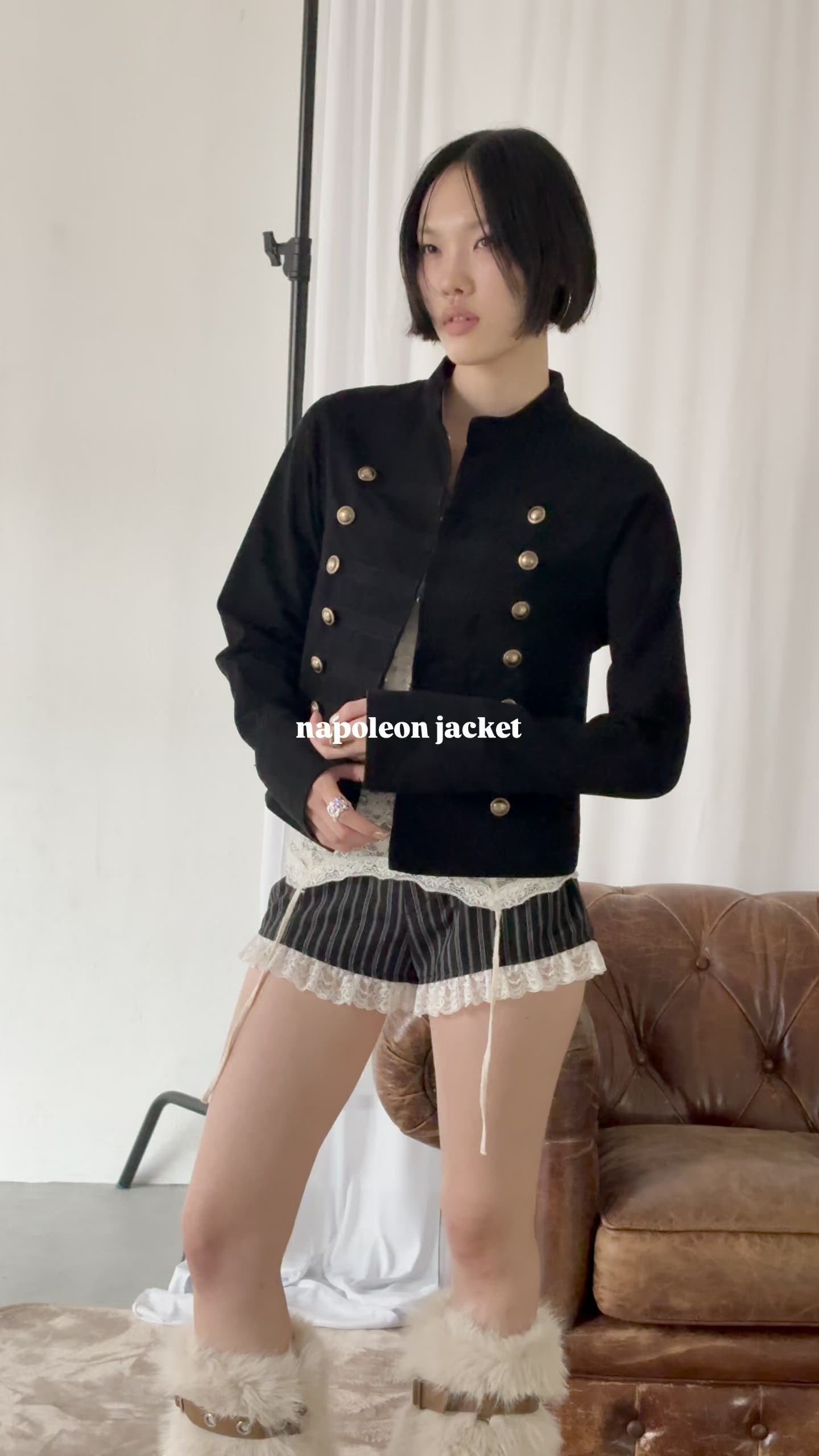 26AW LOOK掲載品番】【WEB限定カラーあり】ナポレオンジャケット