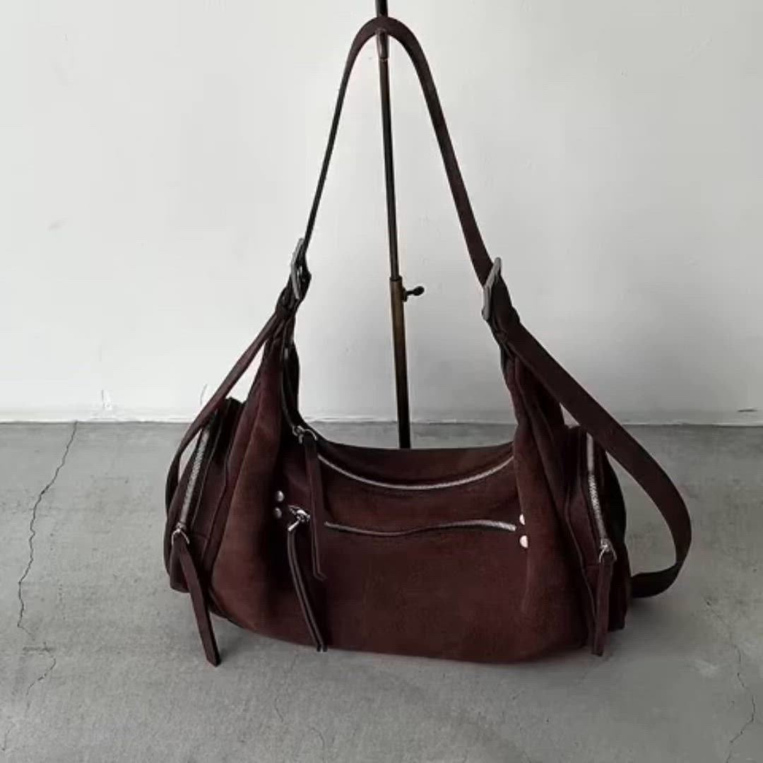 セール】diggity スエードポケットバッグ（ショルダーバッグ）｜CANAL