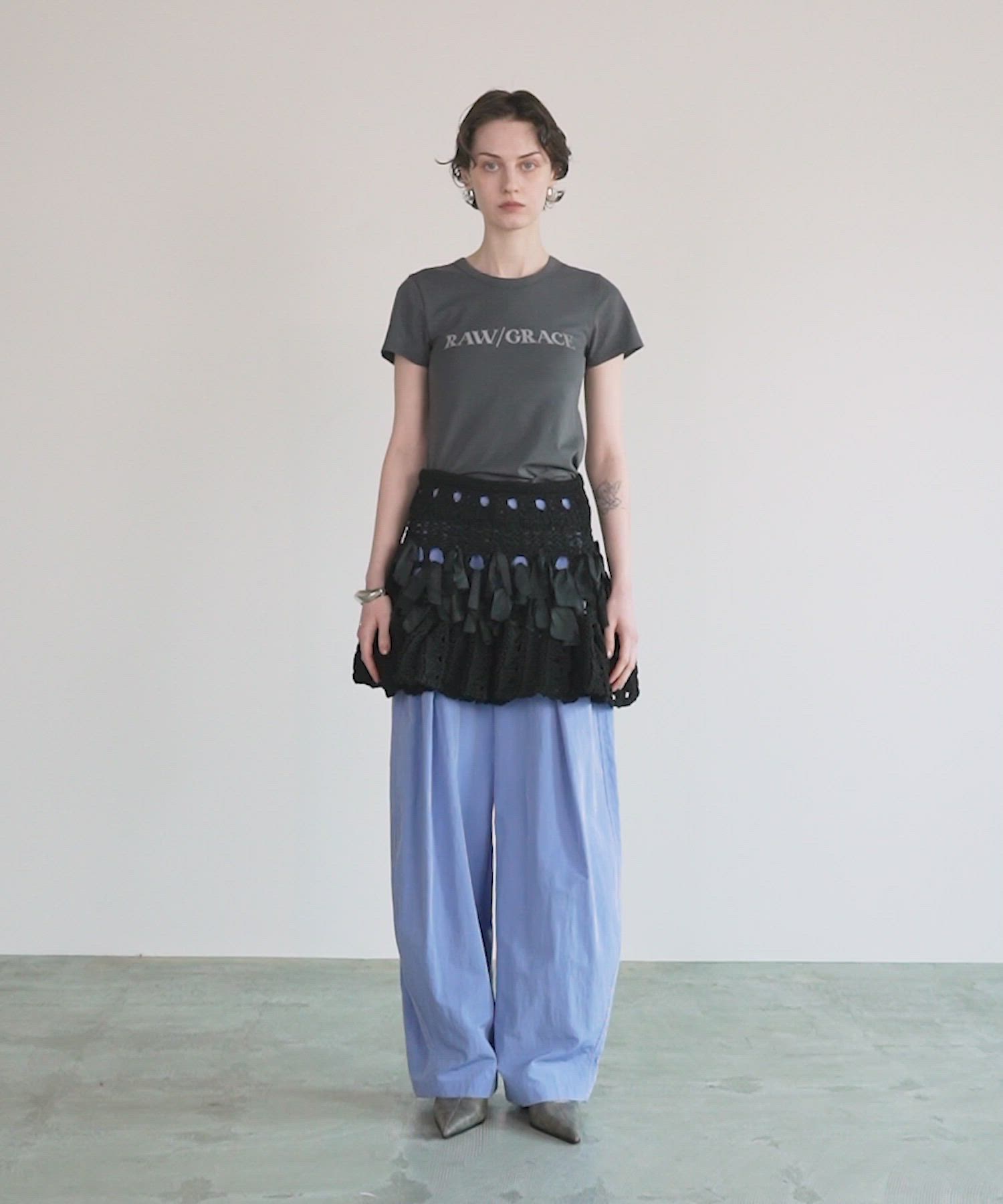 2WAY Knit Flare Bustier/2WAYニットフレアビスチェ（シャツ/ブラウス