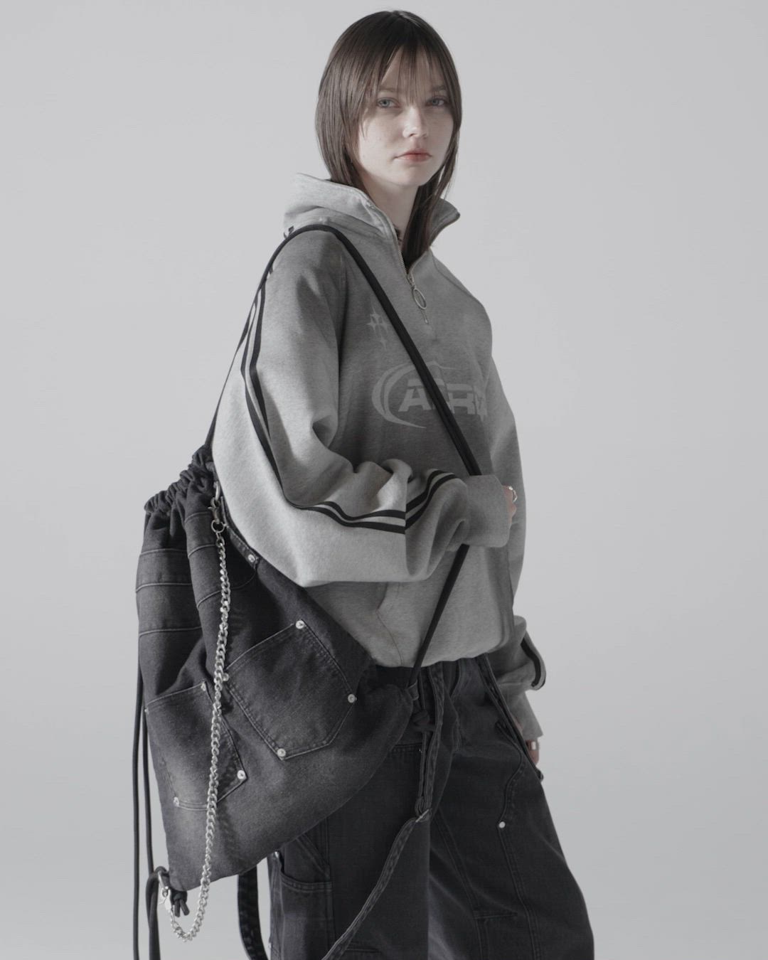 Chain Denim Knapsack / チェーンデニムナップサック（バックパック
