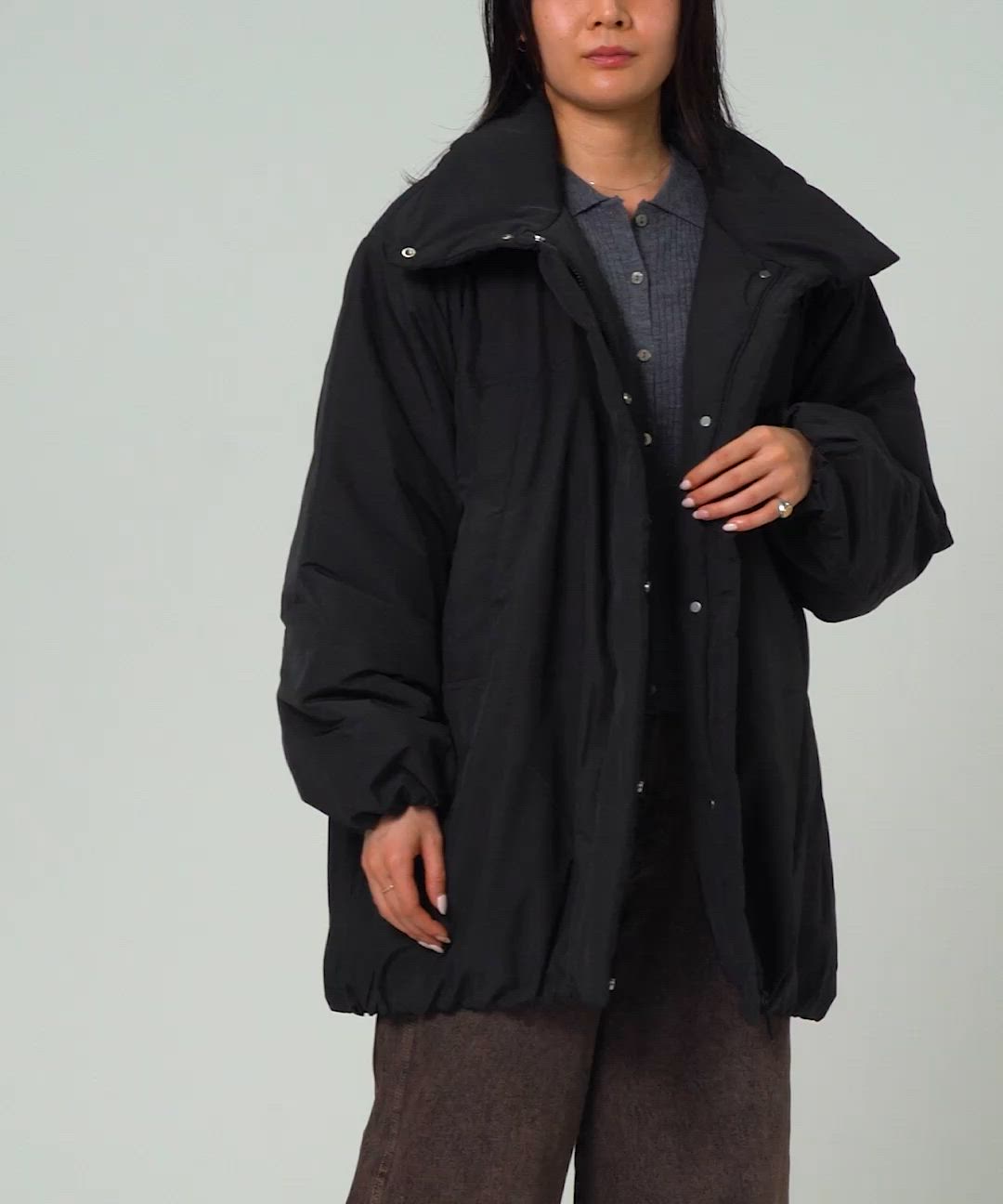 中綿 スタンドカラー ボリューム ブルゾン（ブルゾン）｜Ray BEAMS