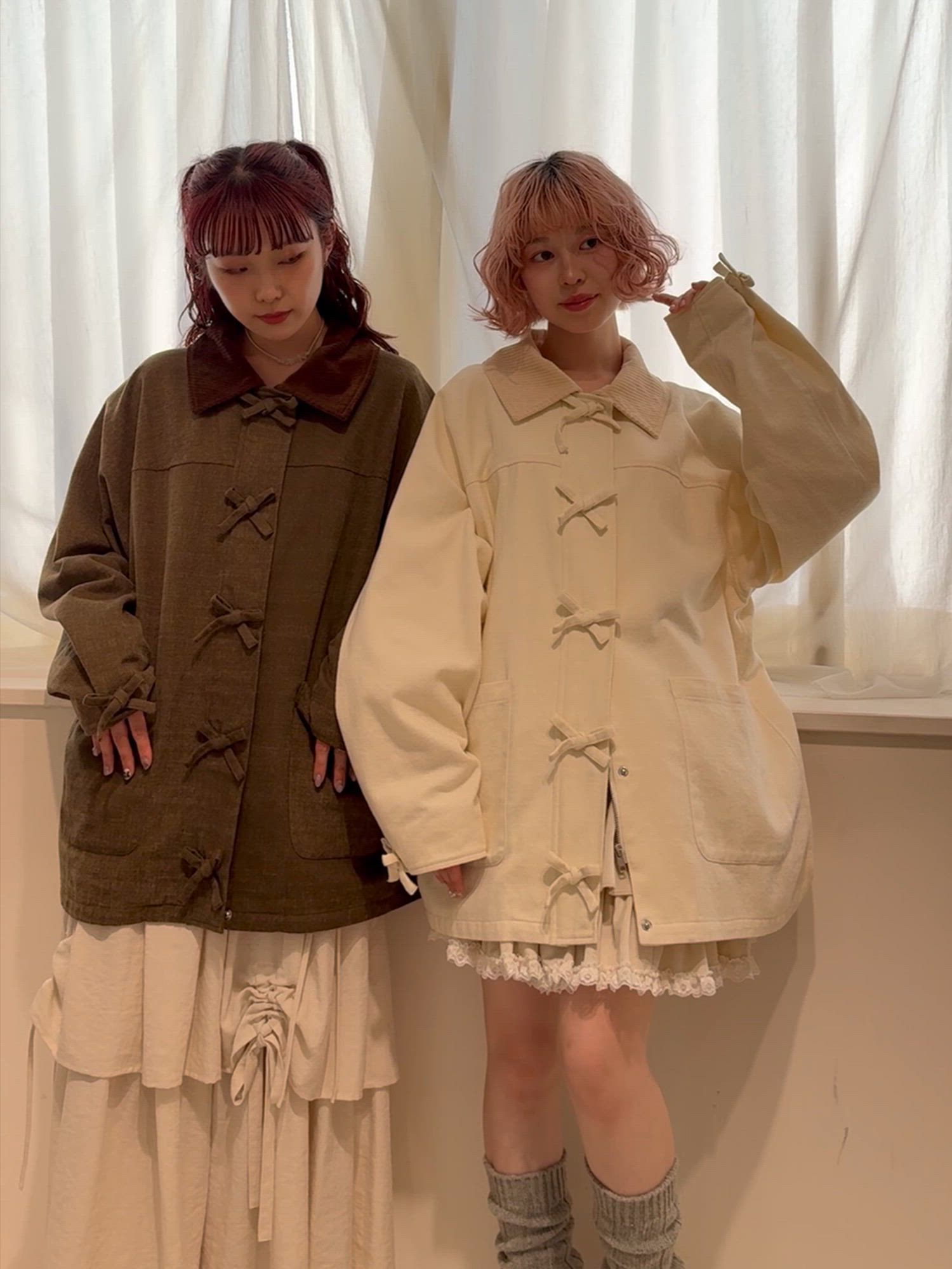 Ribbonハンティングジャケット（ブルゾン）｜merry jenny（メリー