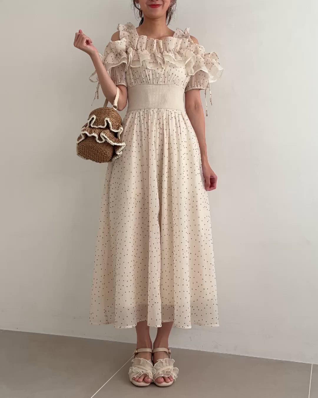 セール】【WEB限定アイテム/XSサイズあり】ミルフィーユフリル