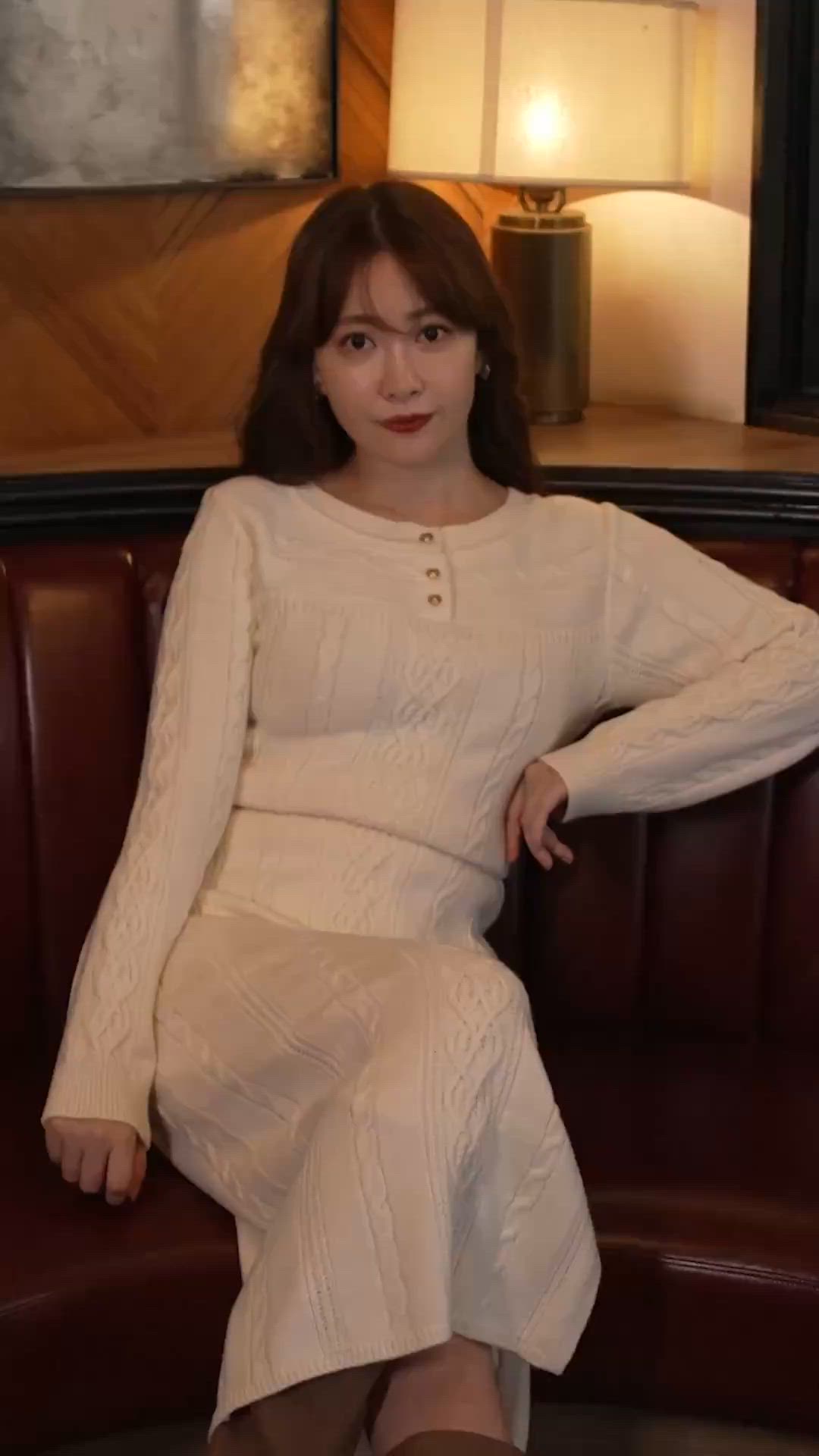 Cecily Cable Knit Dress（ワンピース）｜Her lip to（ハーリップ