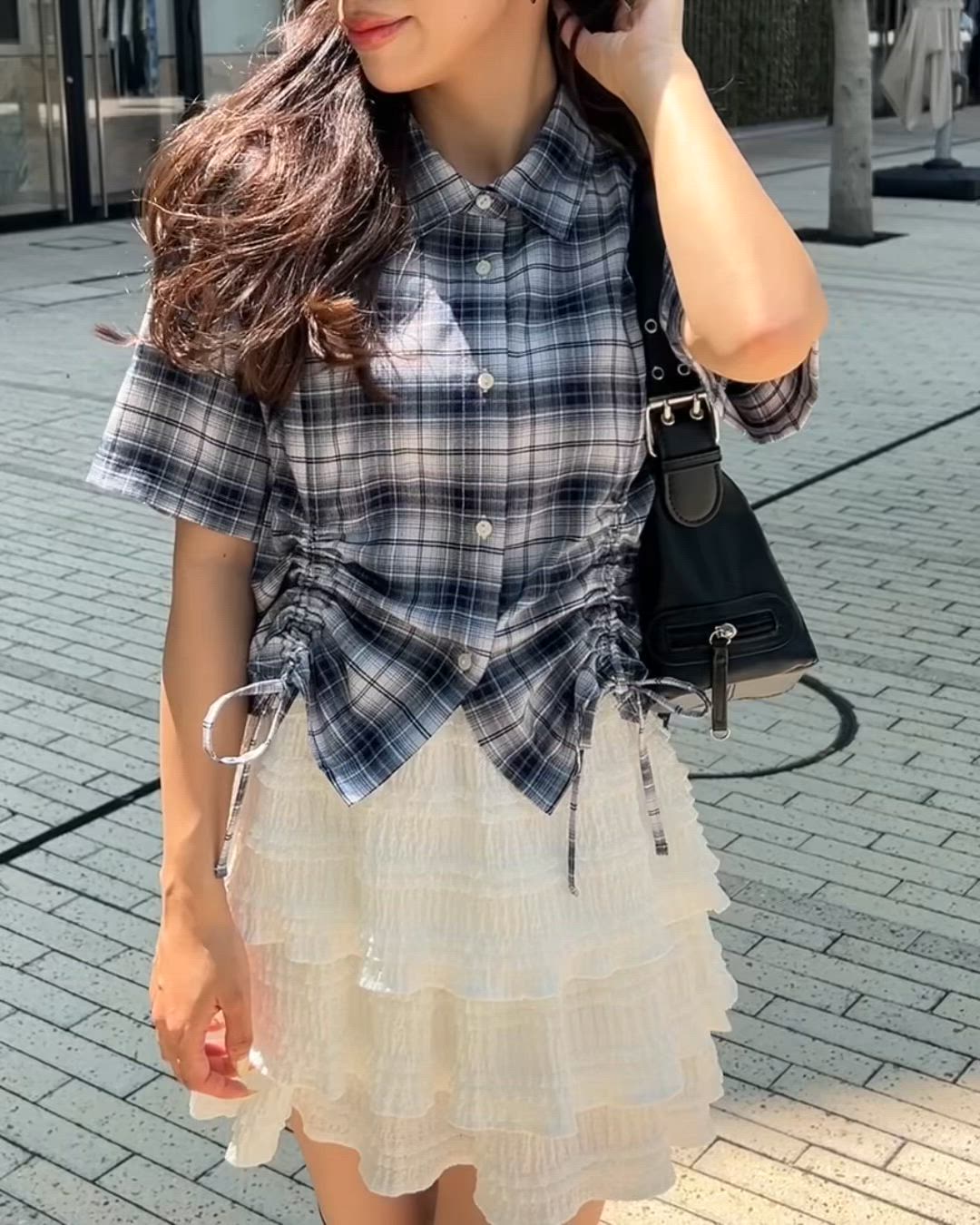 セオリーリュクス 25SS Tori Maddox Shirt シャツ 五分袖 セオリー 