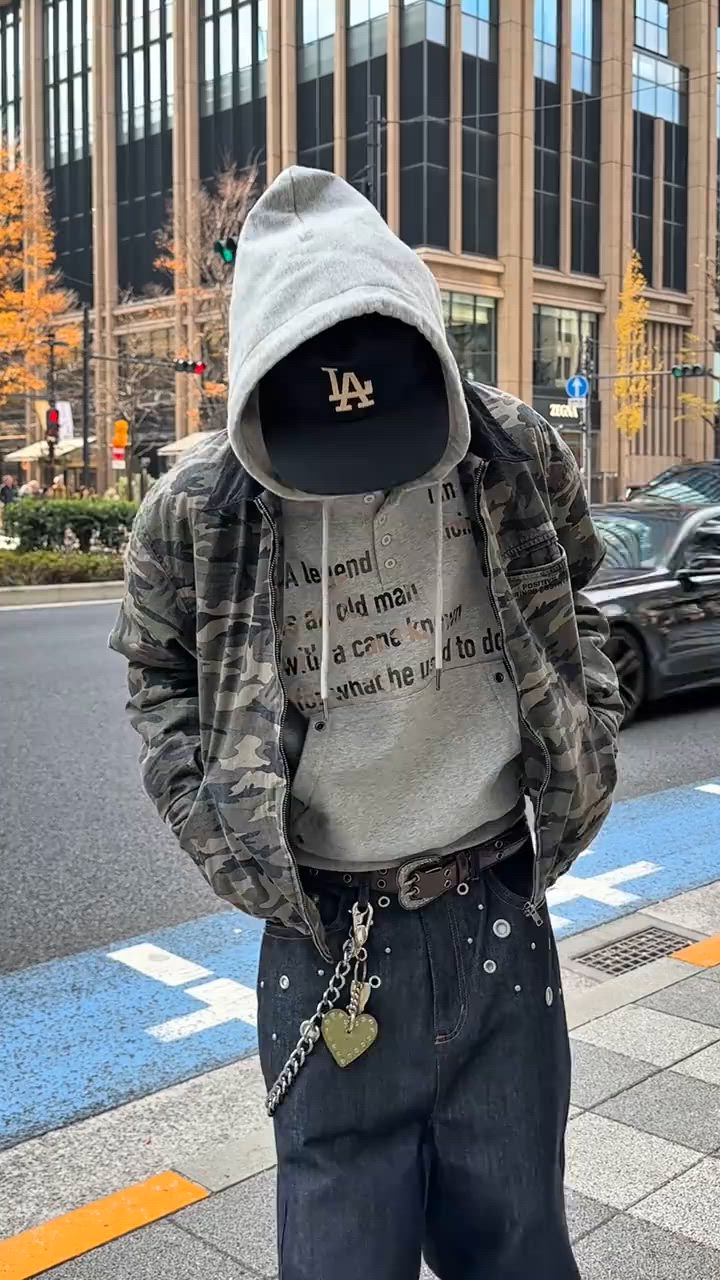 ASSORT HENLEY NECK EYELET DESIGN PARKA／アソートヘンリーネック