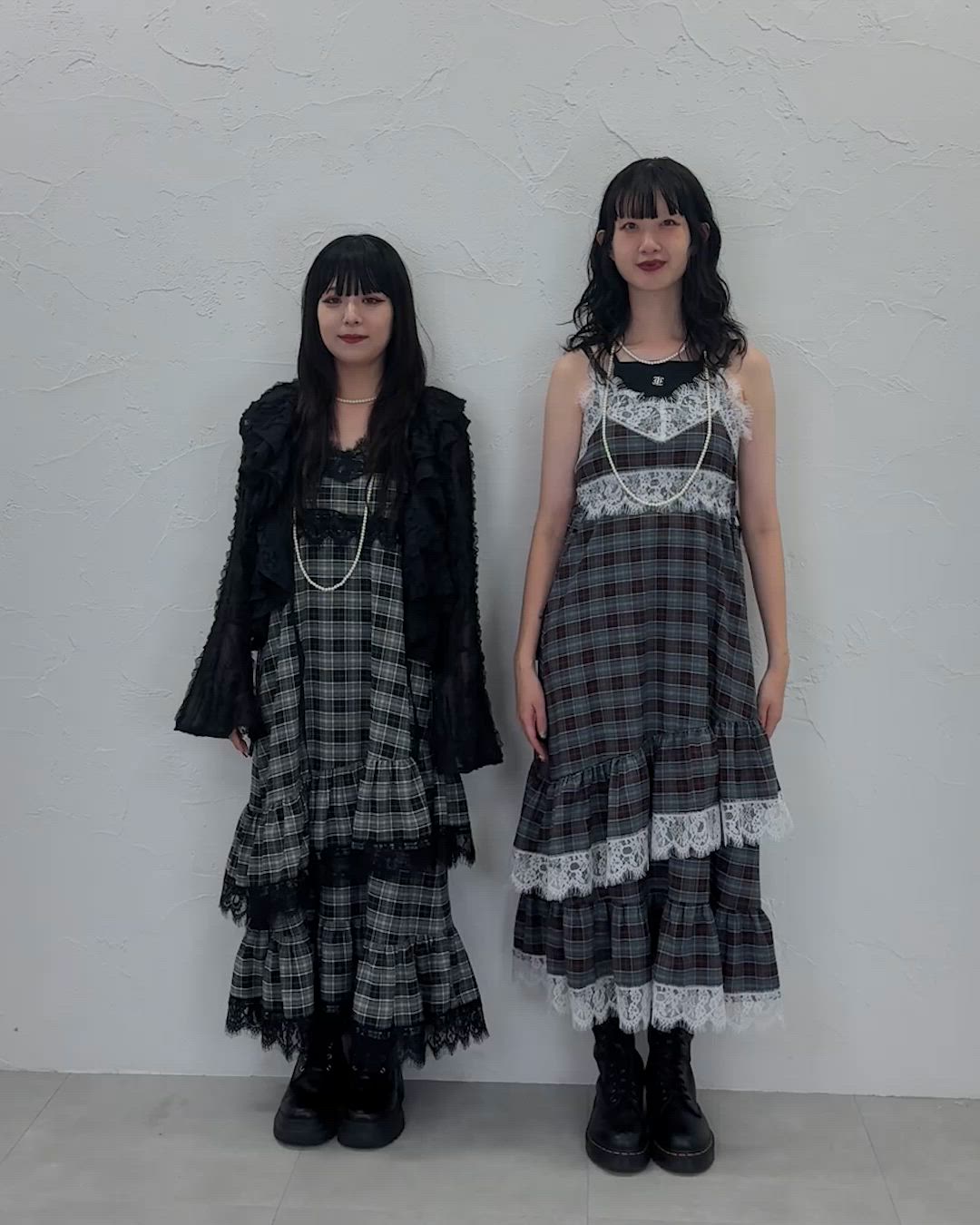 レースドッキングキャミワンピース（ワンピース）｜jouetie