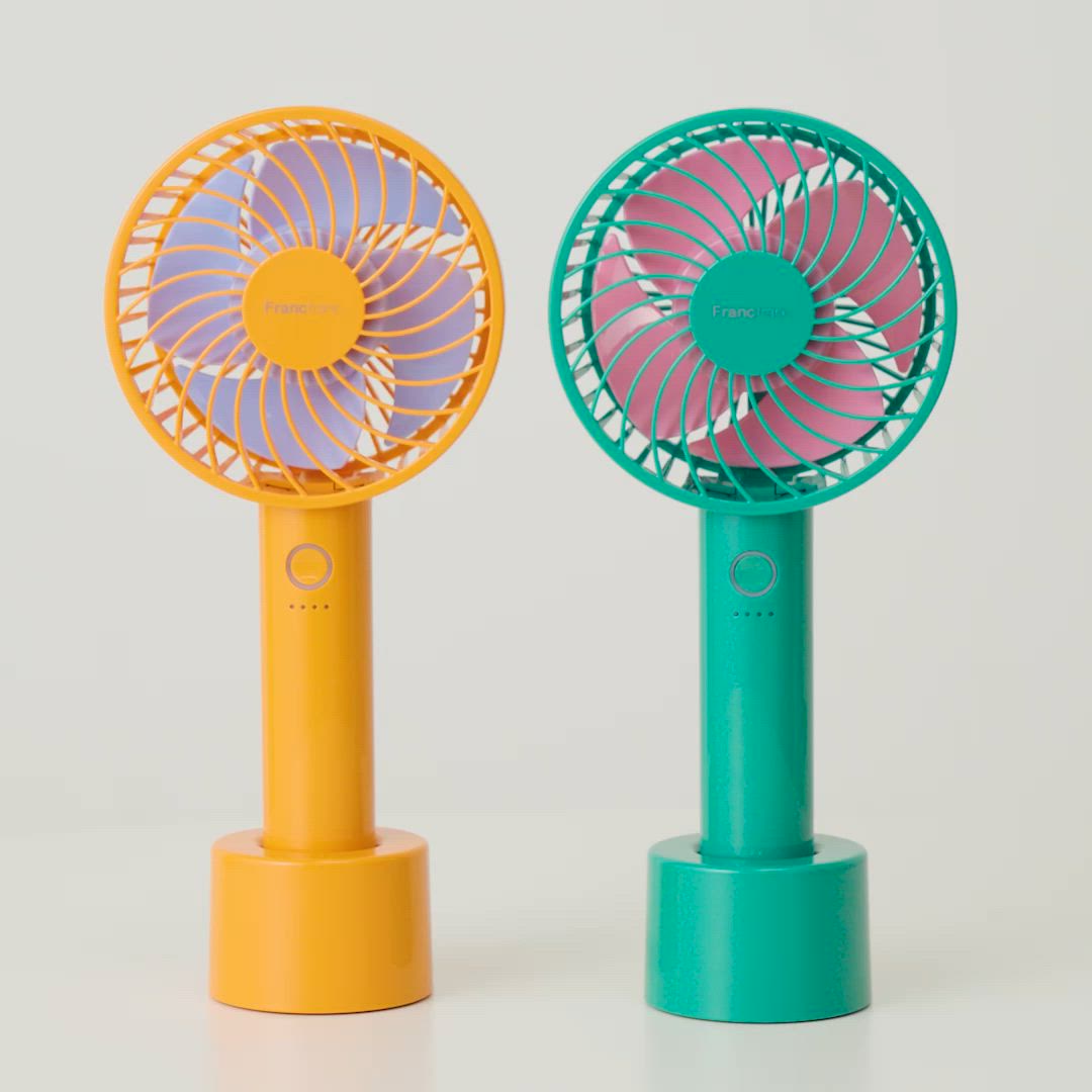 セール】【2025年モデル】フレ ハンディファン バイカラー 充電式