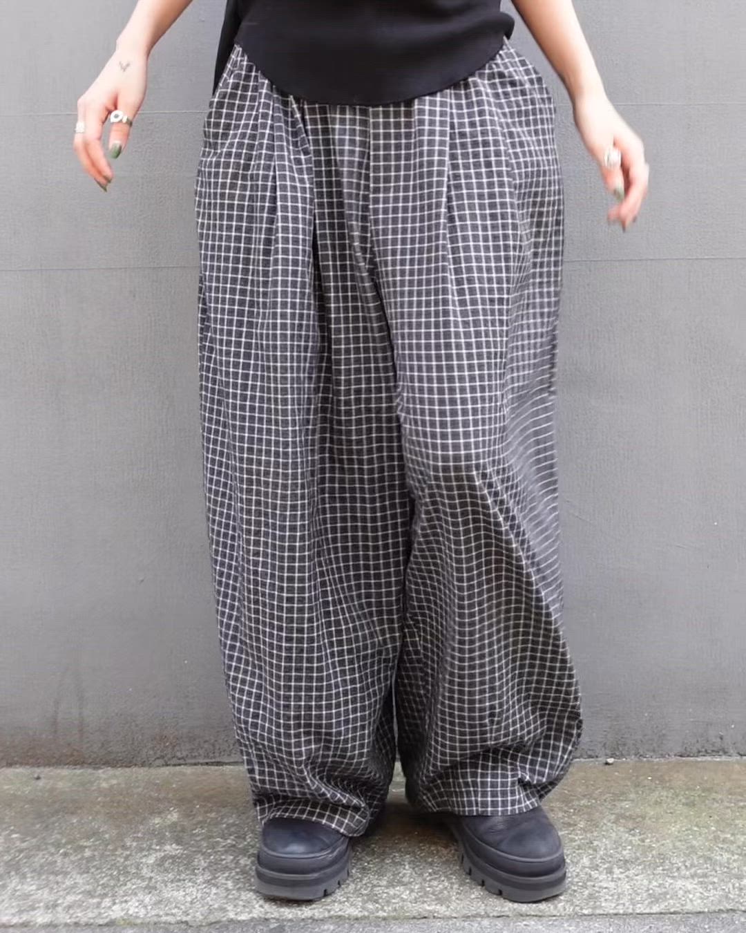 チェックボリュームラフパンツ（その他パンツ）｜TEEN BOOP（ティーン