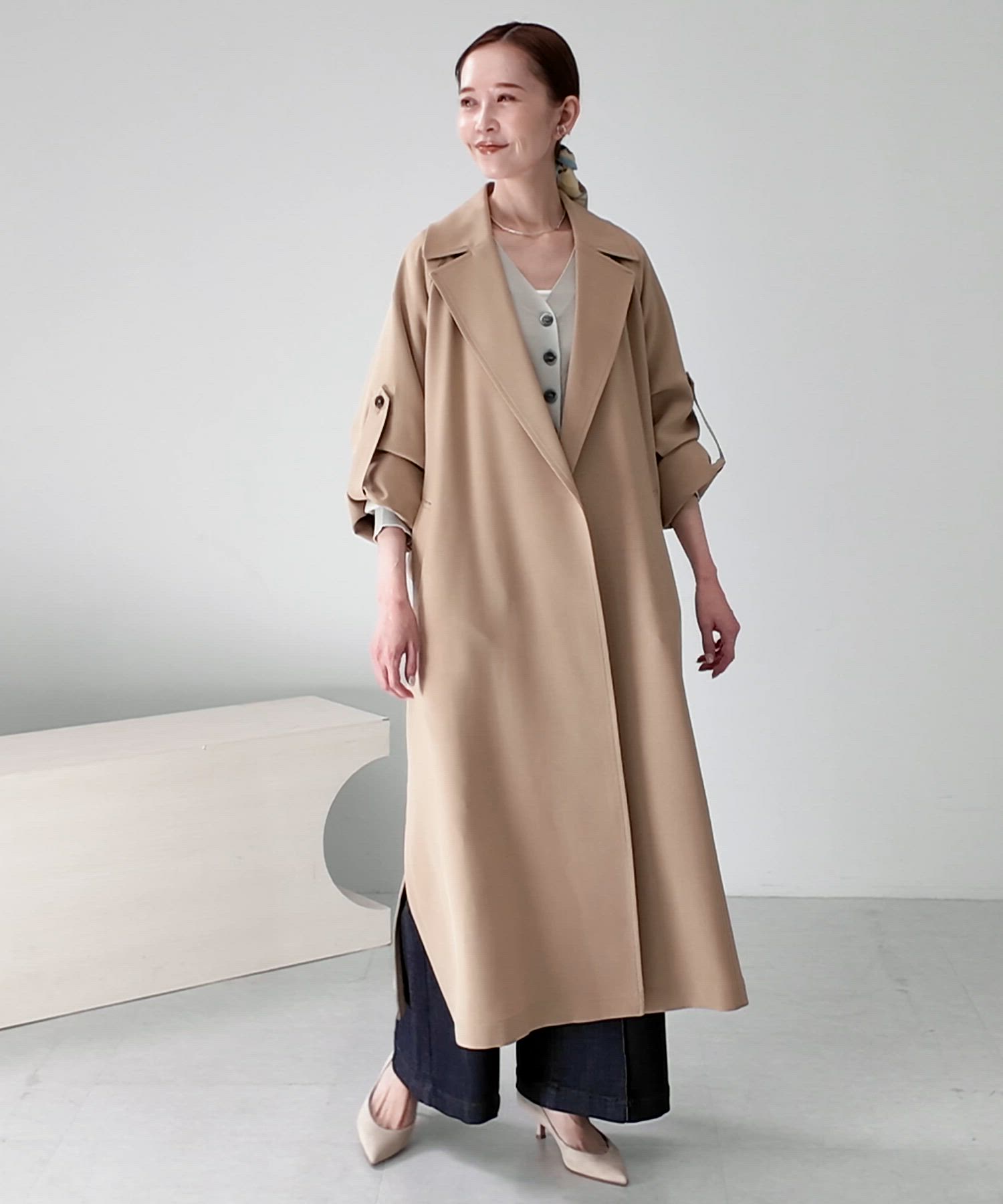 撥水 ロングガウンコート（トレンチコート）｜URBAN RESEARCH ROSSO