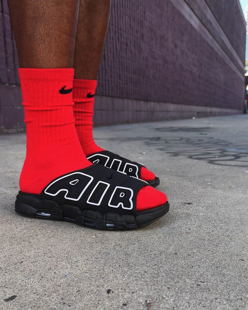 ナイキ エア モア アップテンポ メンズスライド / Nike Air More