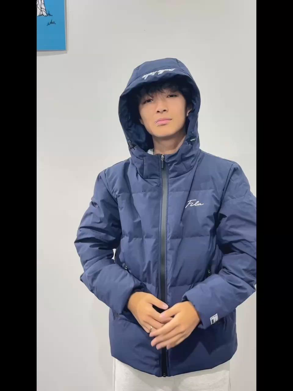 別注】【FILA/フィラ】超撥水加工 お手入れ簡単 3M加工 止水ジップ付き