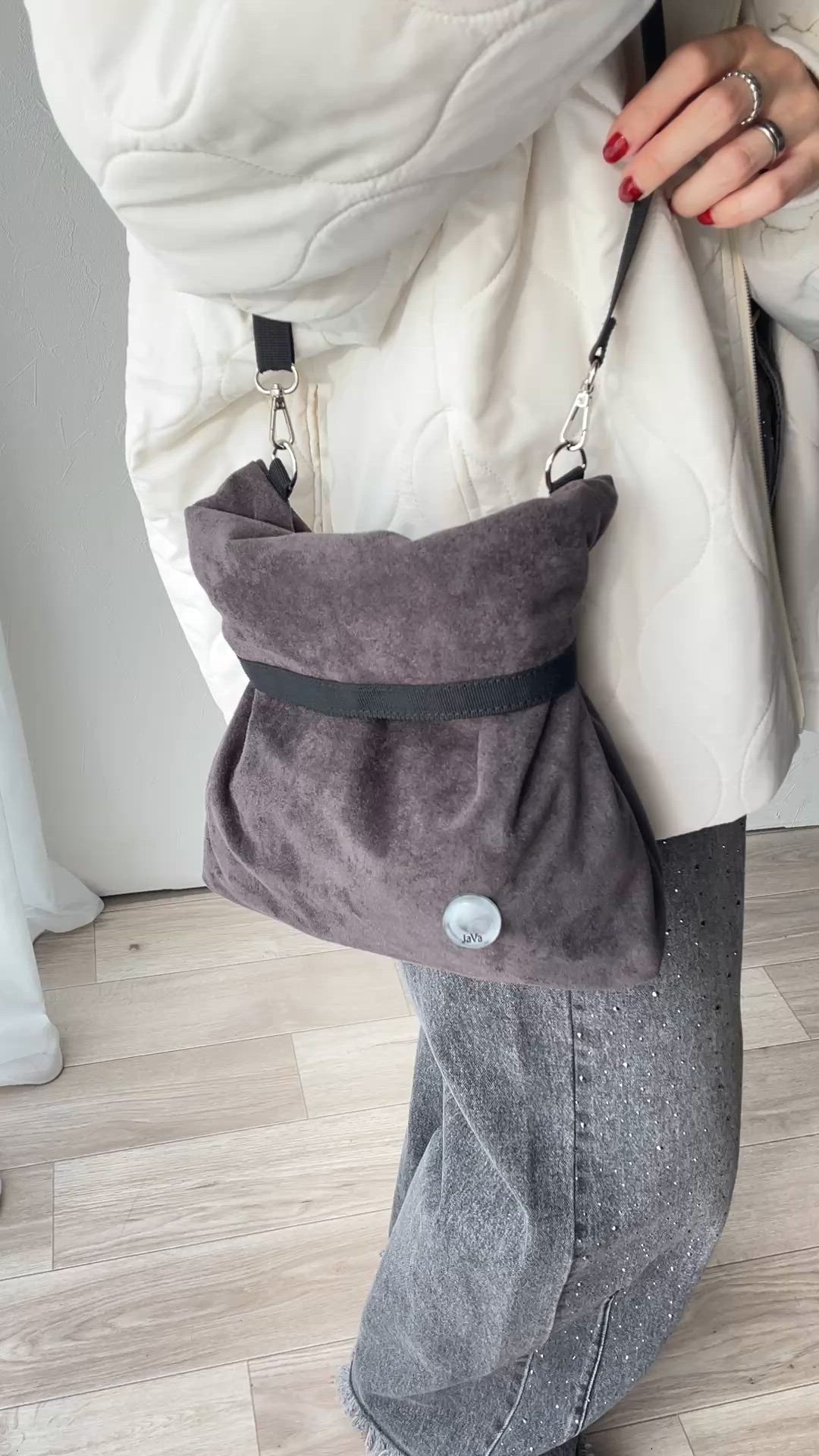 セール】《JaVaジャバコラボ》オリジナルロゴ入りクリアボタンがきらり