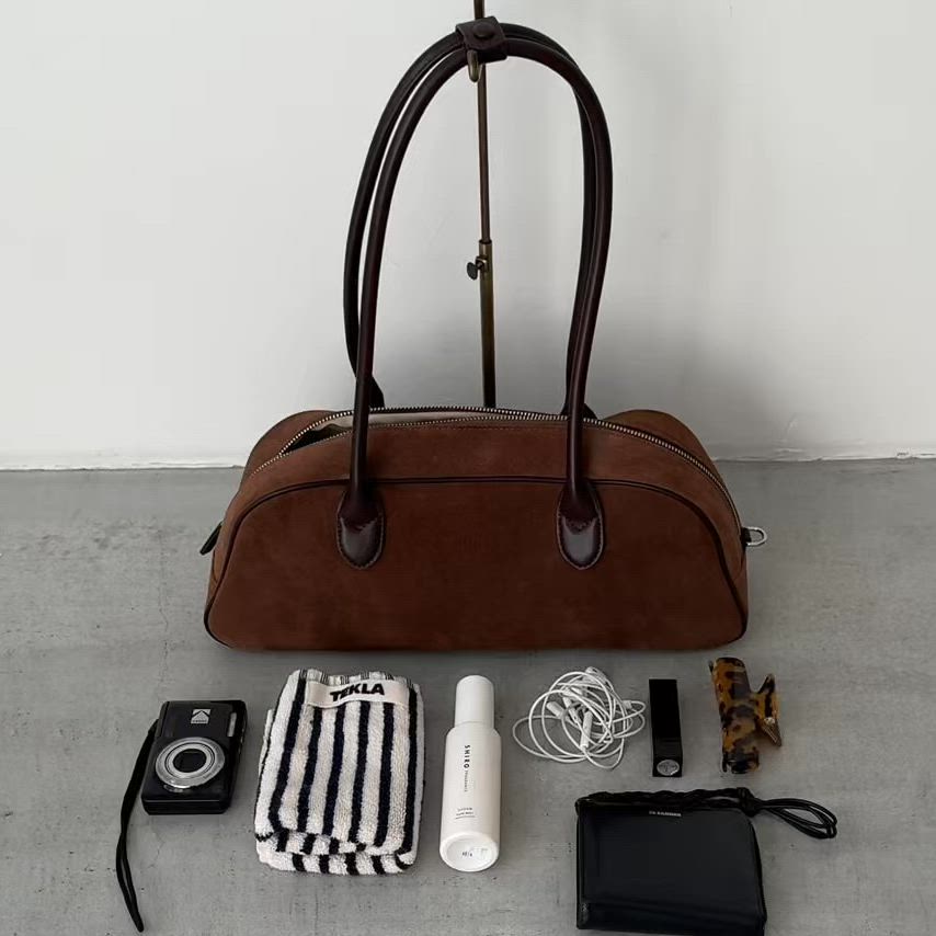 セール】diggity スウェードボストンバッグ（ボストンバッグ）｜CANAL