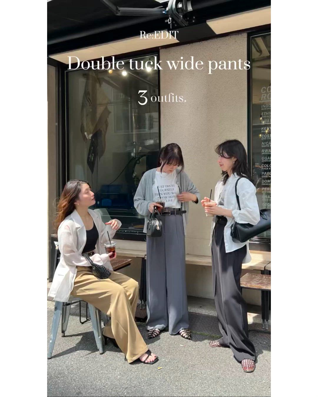 タイムセール新品定価以下HEVEヘイヴ　リボンドットパンツ　チャコール Re:EDIT（リエディ） パンツ 「2024-25 WINTER COLLECTION」「低身長