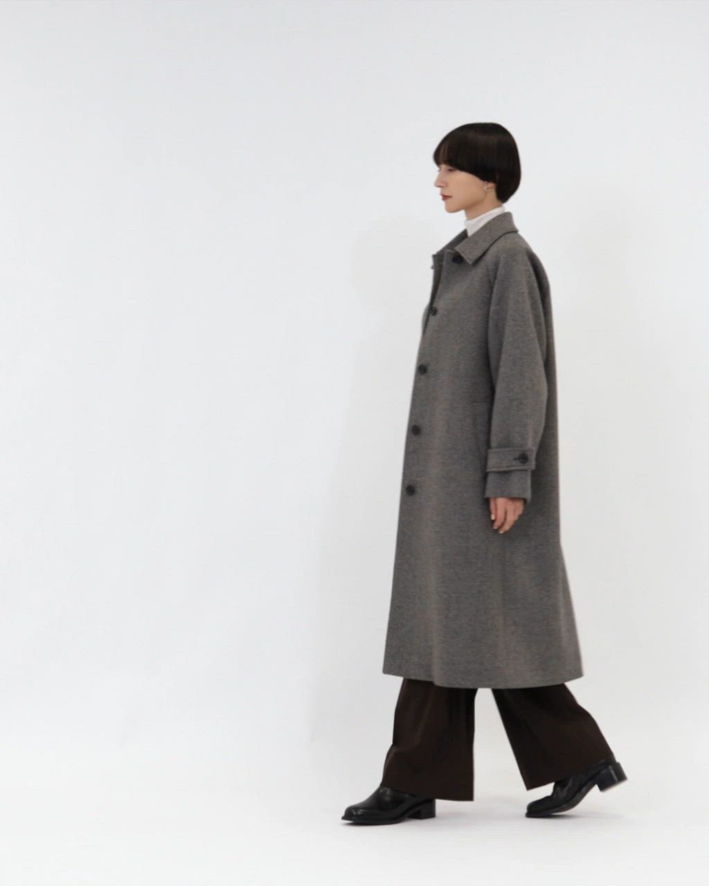 MANTECO ミックス ステンカラー コート（ステンカラーコート）｜UNITED