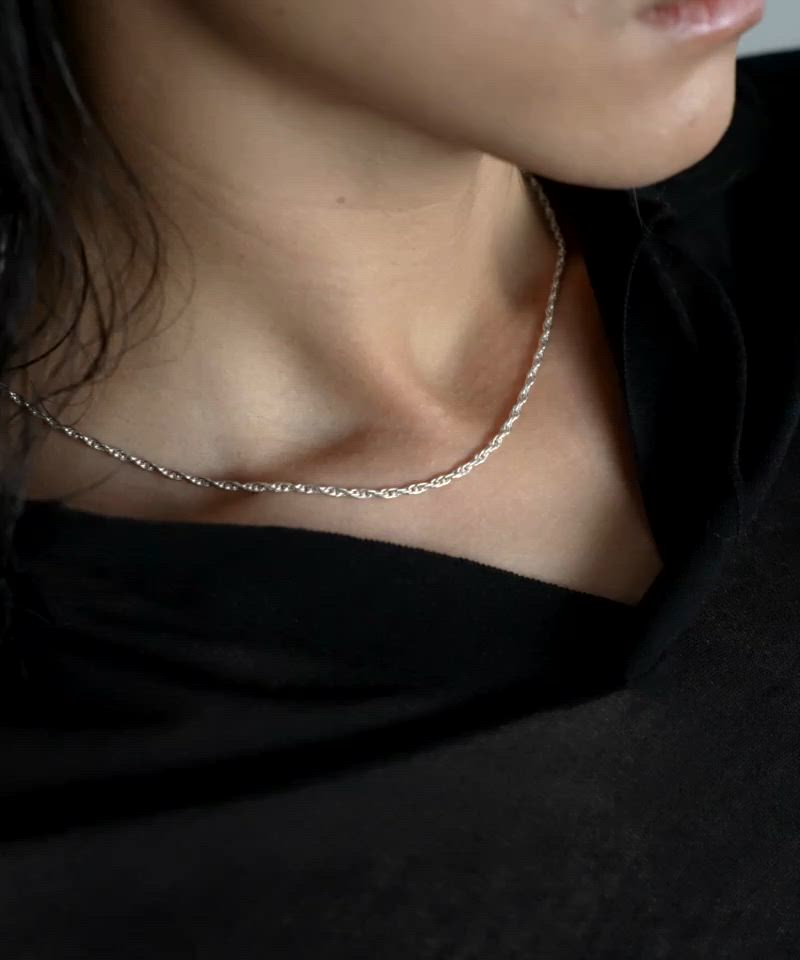 Silver 925 CROSS-LINK CHAIN NECKLACE（ネックレス）｜WYM LIDNM