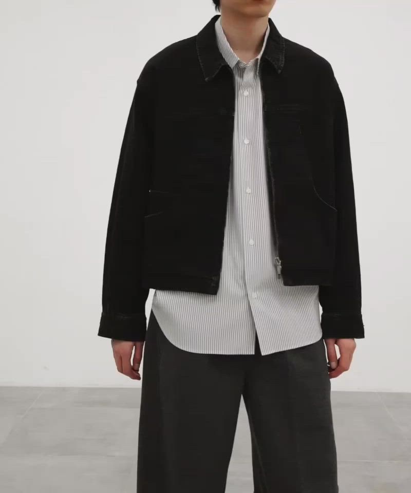 セットアップ対応〉PUBLIC DENIM BLOUSON（デニムジャケット）｜PUBLIC