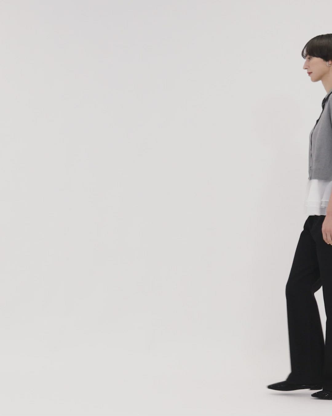 セール】レディー ポロコンビ ニット ウォッシャブル（ニット/セーター