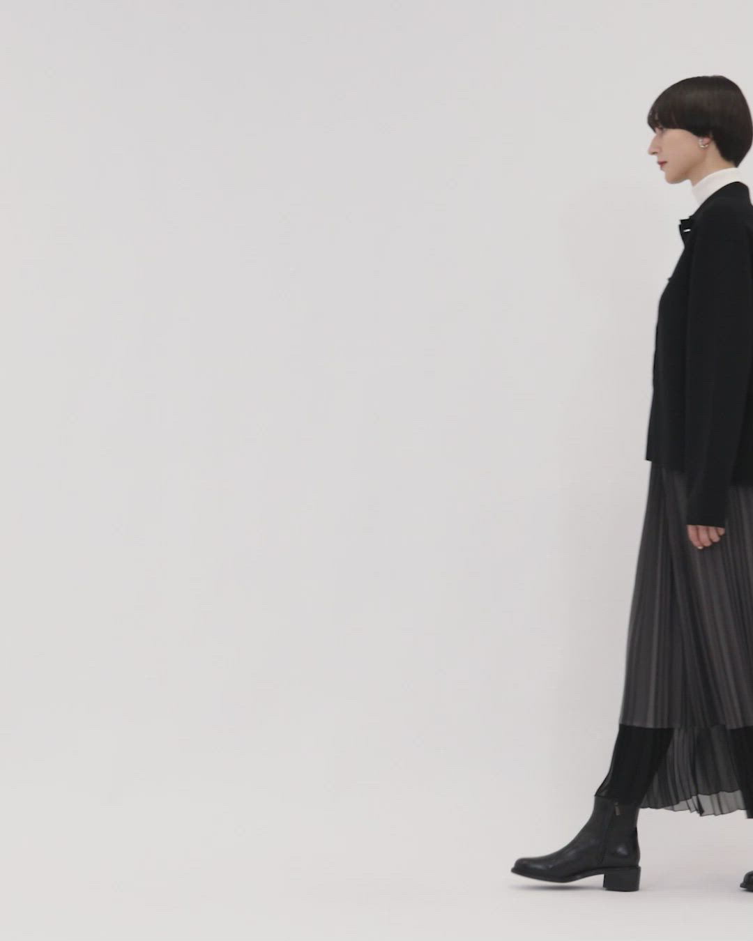 ユナイテッドアローズ シアー コンビ プリーツ スカート UNITED ARROWS（ユナイテッドアローズ） スカート シアー コンビ