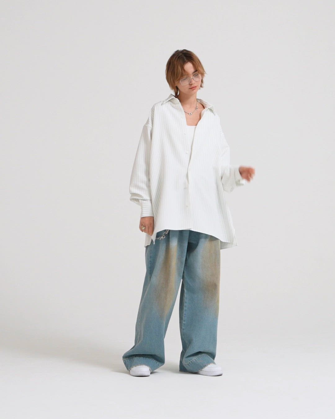 Oversize L/S basic shirt /オーバーサイズロングスリーブシャツ