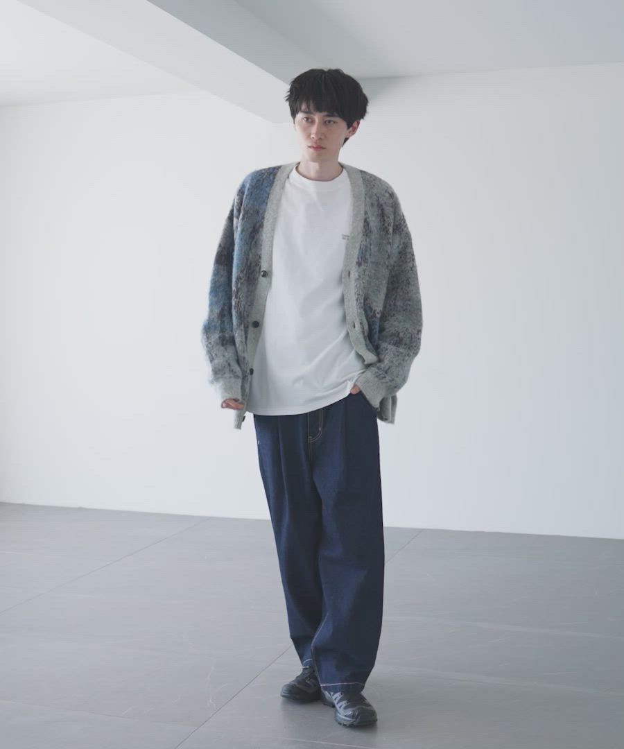 LFM(U)】モヘアジャガードカーデ 496994（ニット/セーター）｜LOWRYS