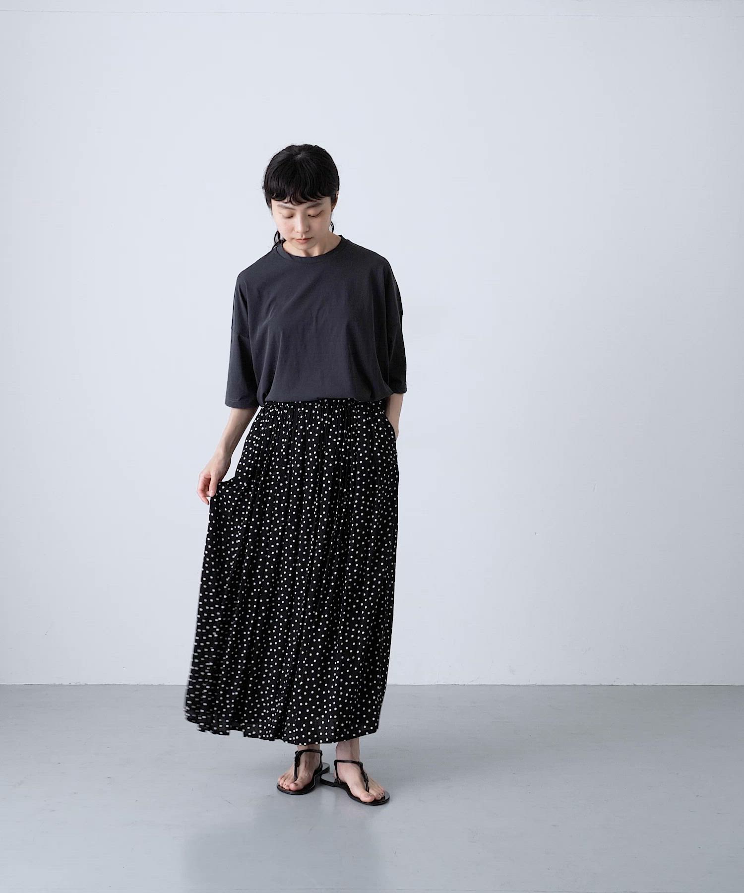 かぐれ ドットギャザースカート ドットギャザースカート（スカート）｜かぐれ（カグレ）のファッション