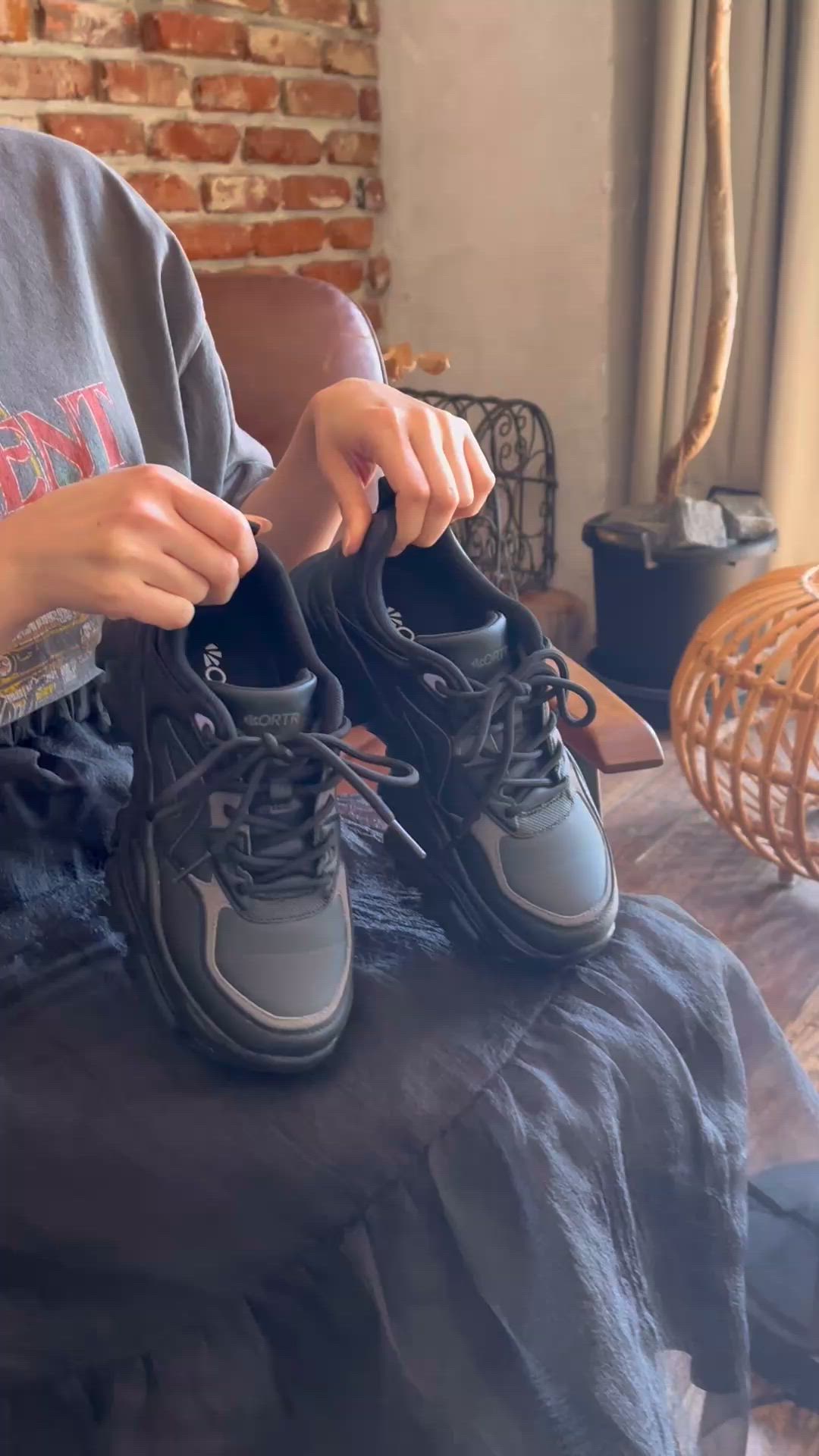 ボリュームソール切替スニーカー/OT3730（スニーカー）｜ORiental